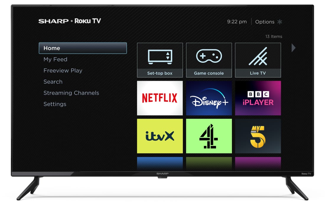 Roku TV HD/Full HD - 40" FULL HD SHARP ROKU TV