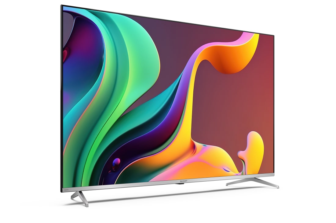 Android-TV, 4K UHD - 55 ZOLL 4K ULTRA HD QUANTUM DOT SHARP ANDROID TV™