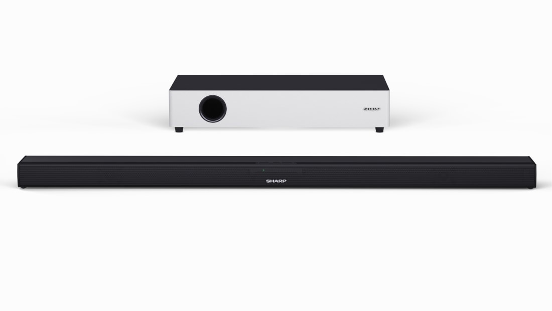 Barre de son - BARRE DE SON ULTRA SLIM 2.1 AVEC SUBWOOFER SANS FIL PLAT