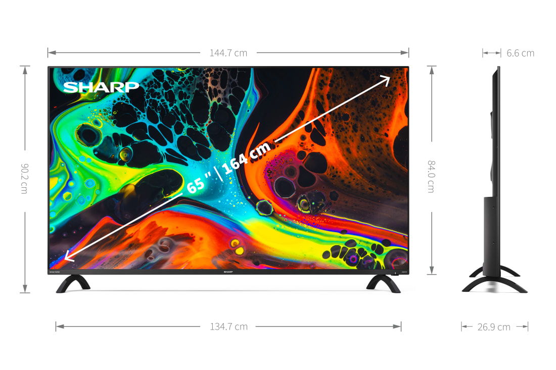 Android-TV, 4K UHD - 65" 4K ULTRA HD ANDROID TV™