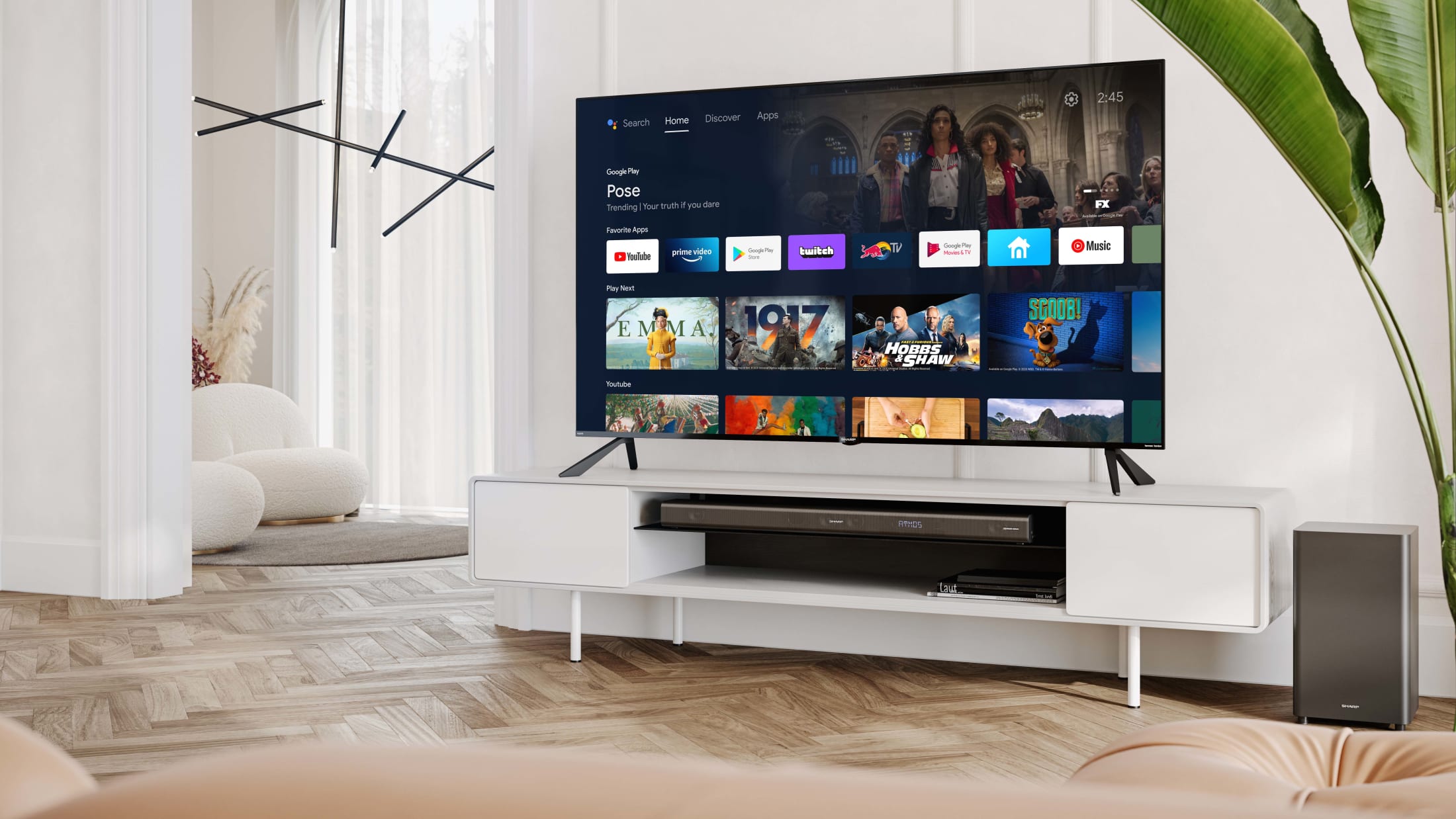 The 70DN5EA is a 4K Ultra High Definition Frameless LED Android TV™ with exceptional multimedia functionality.