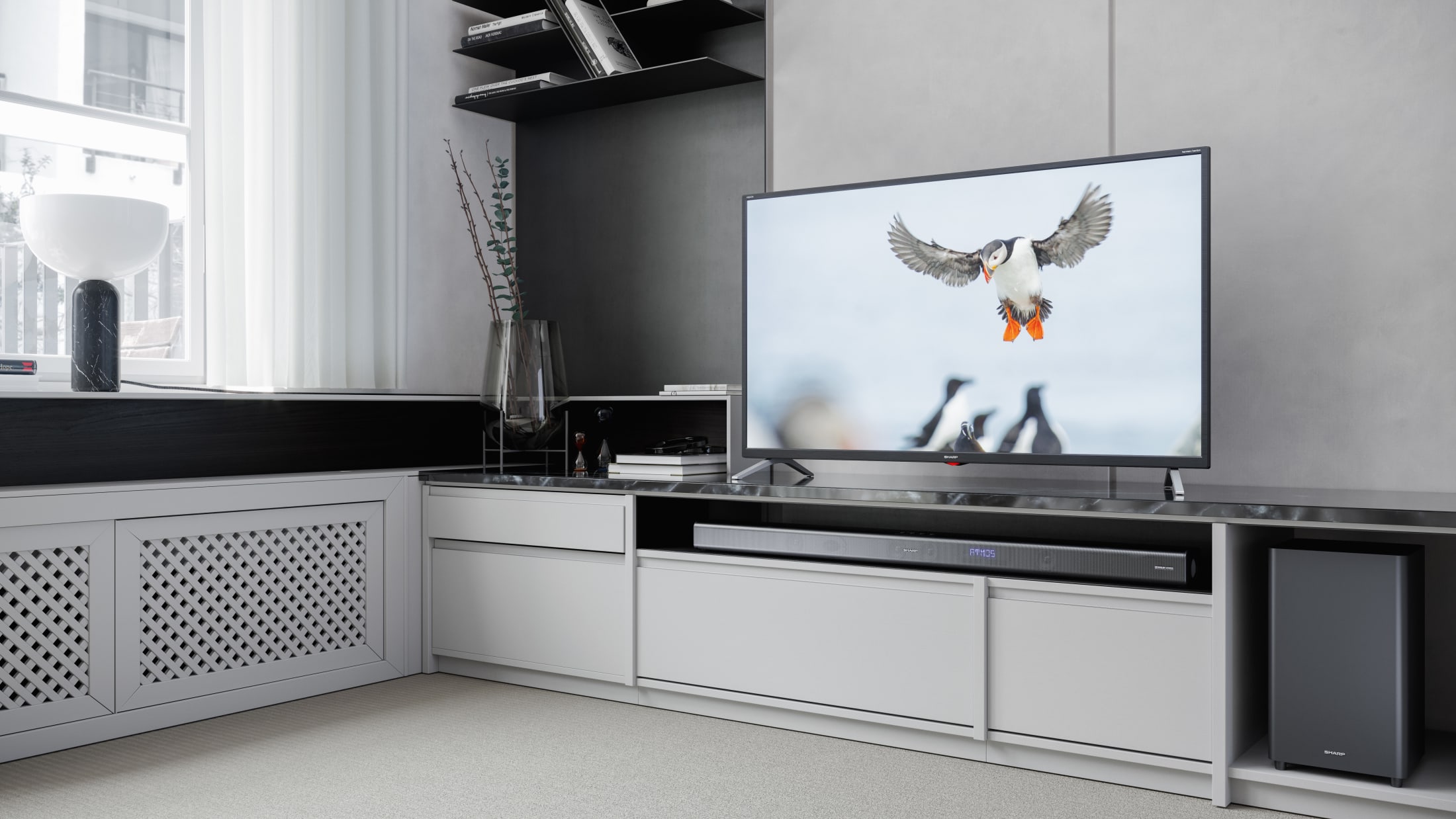 A 40BL3EA é uma Android TV™ LED 4K Ultra High Definition com funcionalidade multimédia excecional.