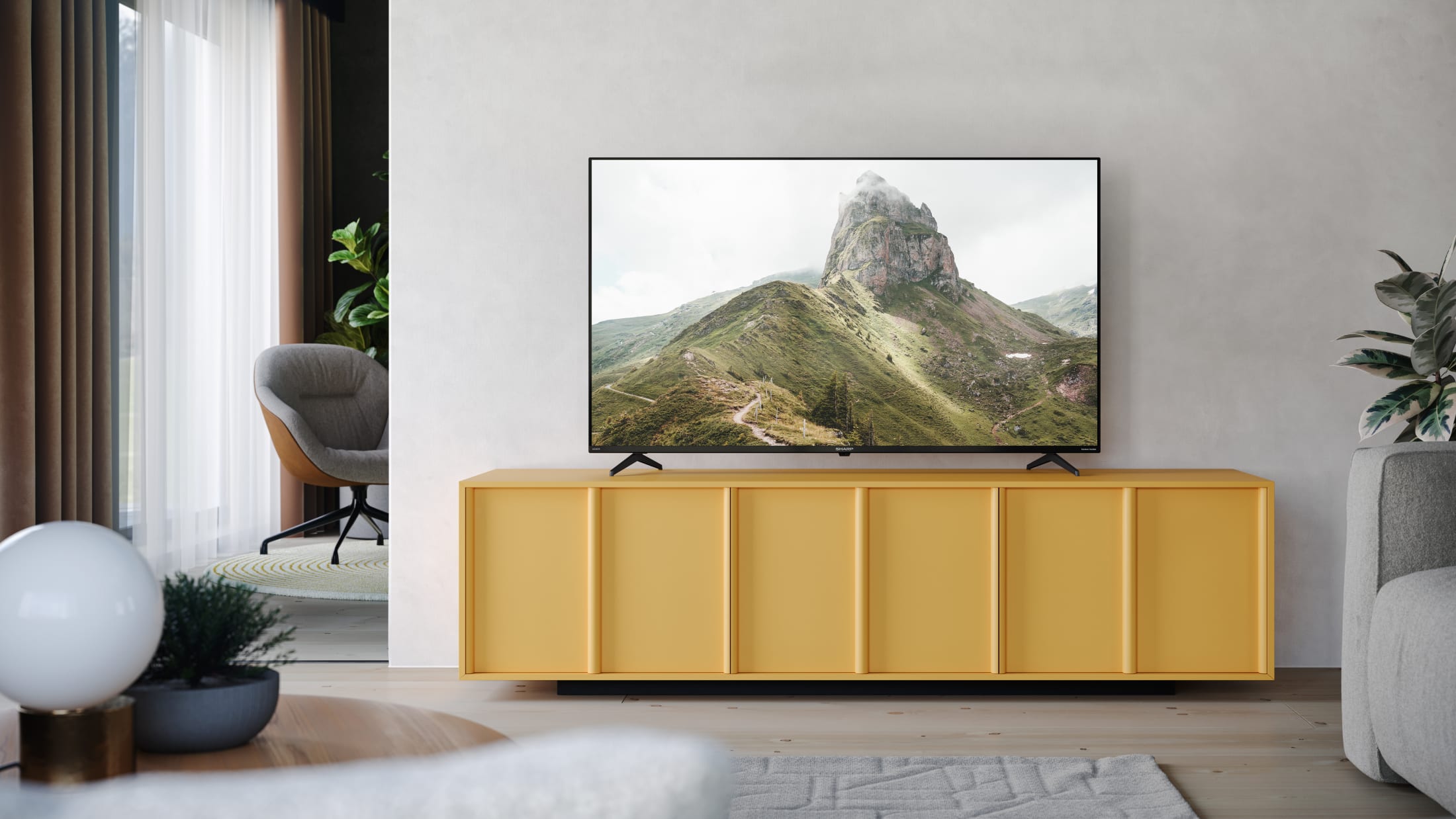 El 50FK2E es un televisor 4K Ultra High Definition Smart Frameless LED con calidad de imagen excepcional.