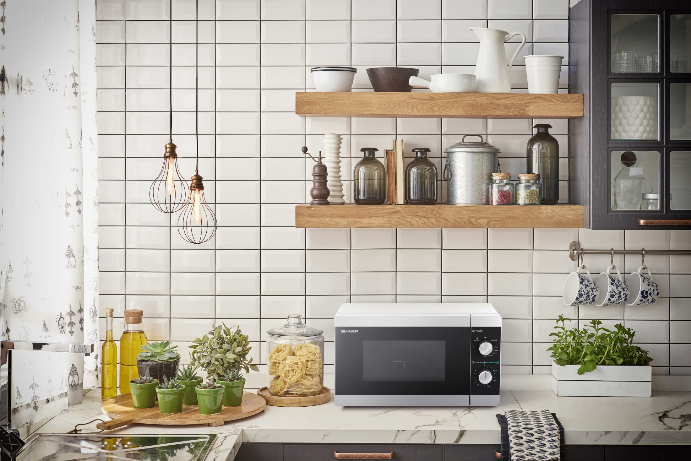 Grill Microwave Oven with Manual Control
