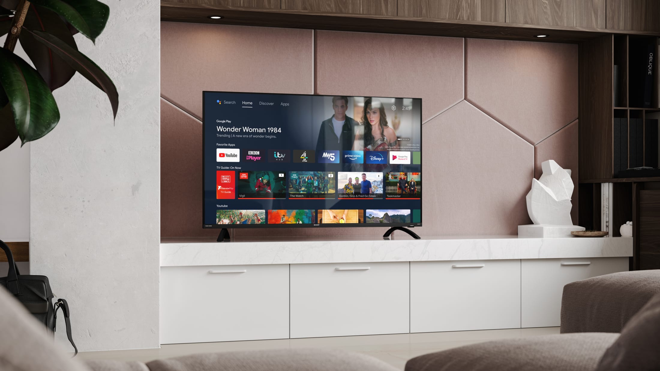 The 50EN4KA is a 4K Ultra High Definition Frameless LED Android TV™ with exceptional multimedia functionality.
