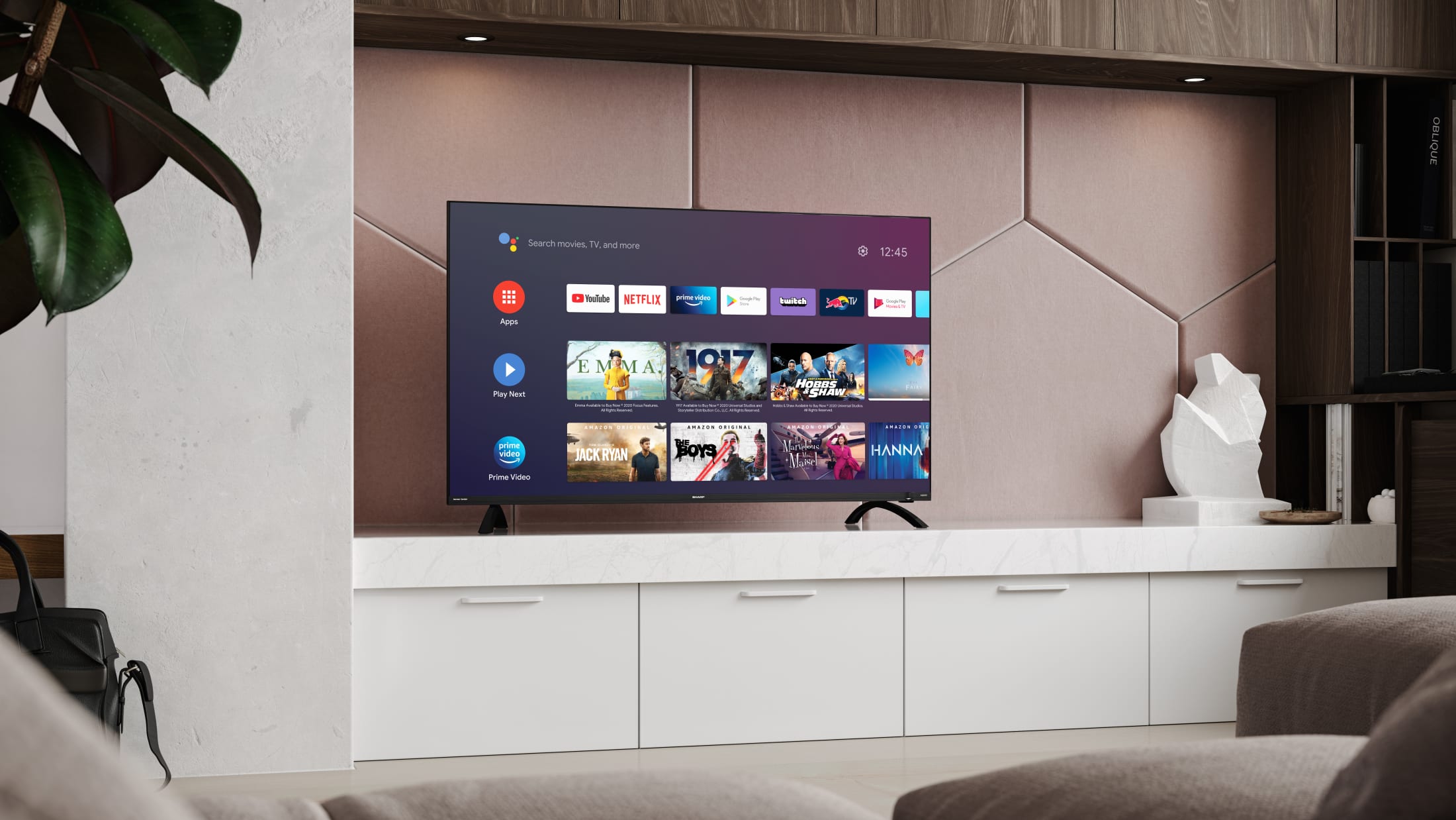 Beim 50DL4EA ist ein rahmenloser 4K Ultra High Definition LED Android TV™-Gerät mit einer herausragenden Bildqualität.