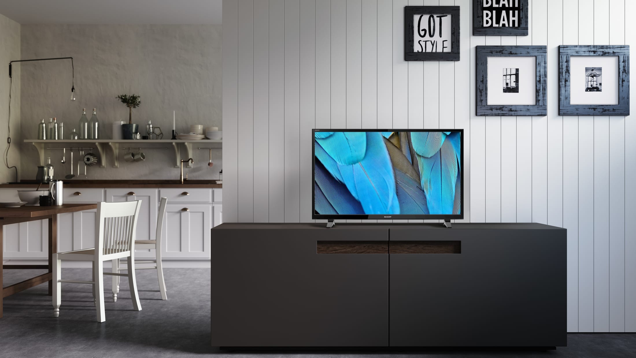 The 40BG0EO is a Full HD Smart LED TV with exceptional picture quality.