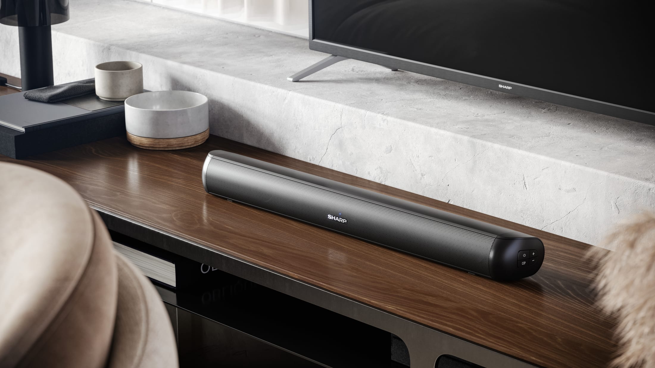 SOUNDBAR - HT-SB107 COMPACT Sharp Europe 2.0 |