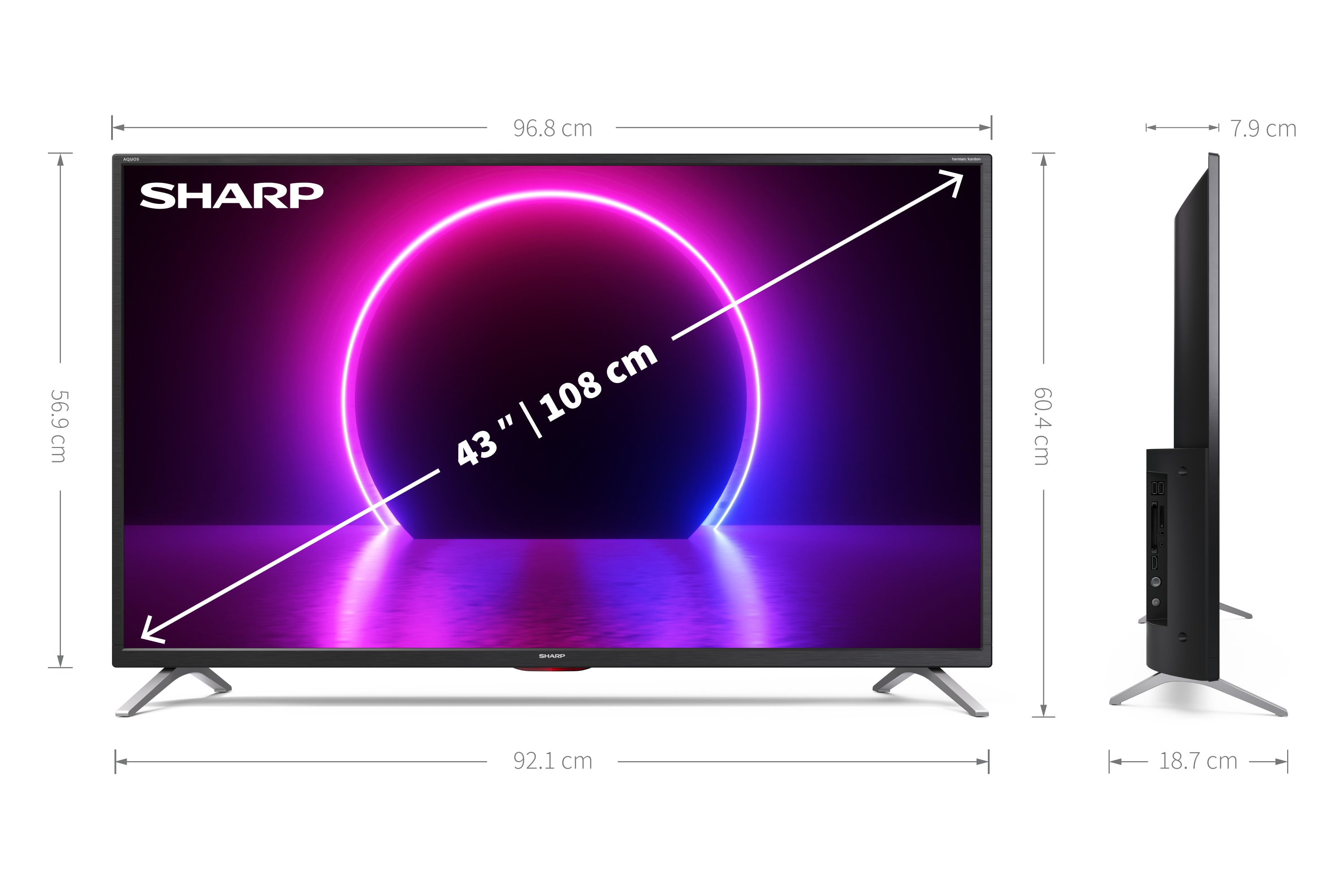 ANDROID TV™ 43" 4K ULTRA HD | 43EL7EA - Sharp Europe