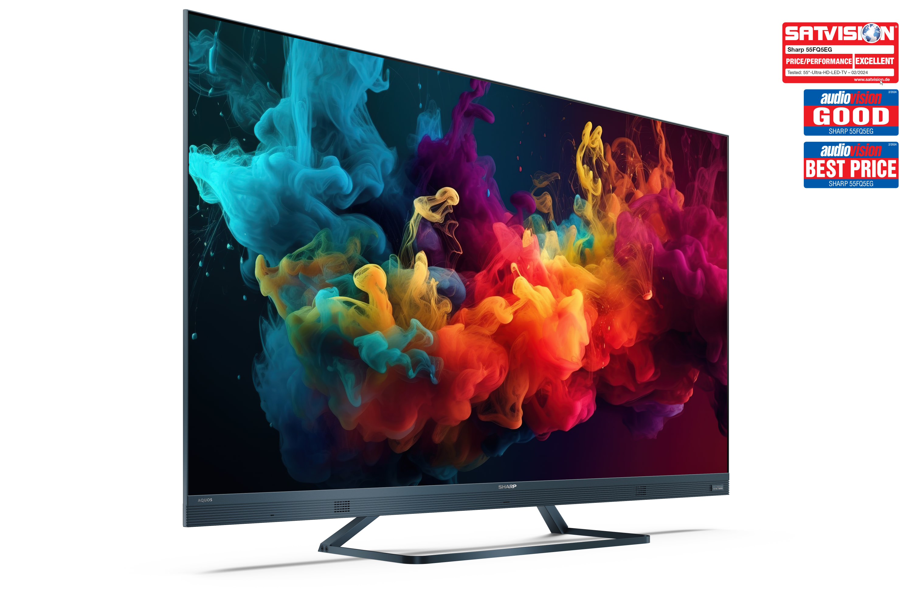 Google TV 4K UHD - 55" 4K ULTRA HD 144Hz QUANTUM DOT SHARP GOOGLE TV™