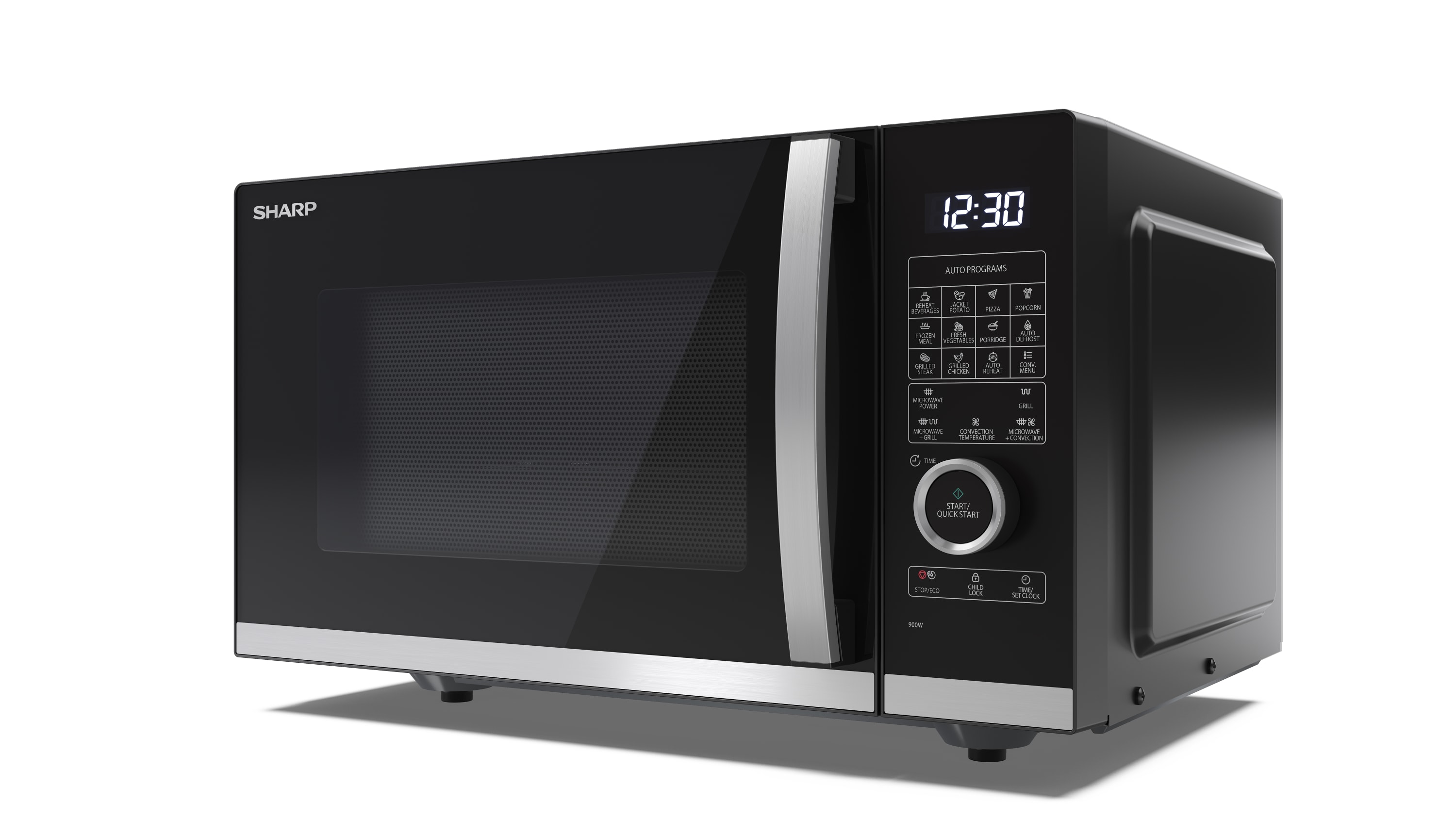 25 Litre Microwave Oven with Convection and Grill - YC-QC254AE-B