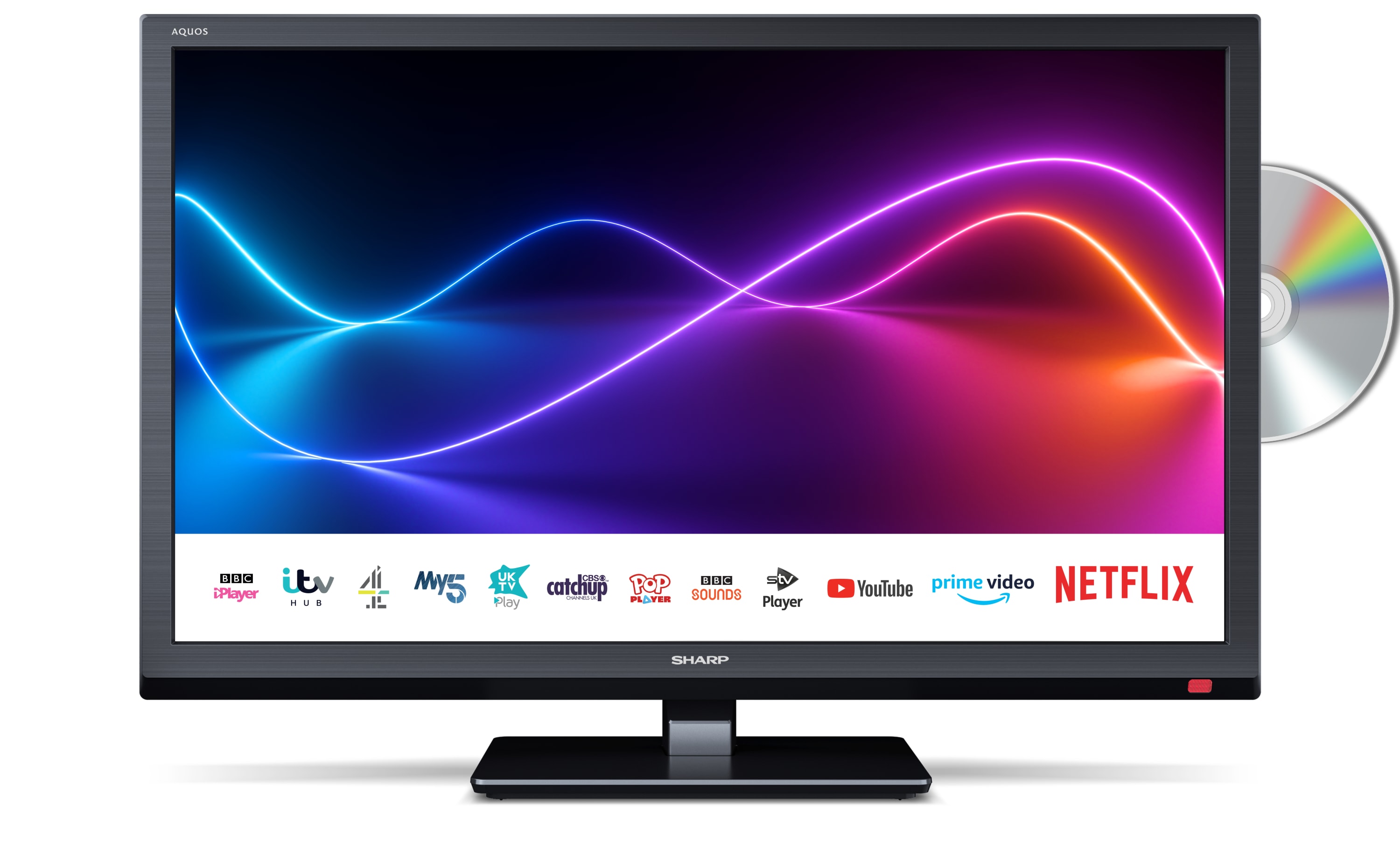 Smart TV HD/Full HD - 24" HD READY SMART TV / DVD