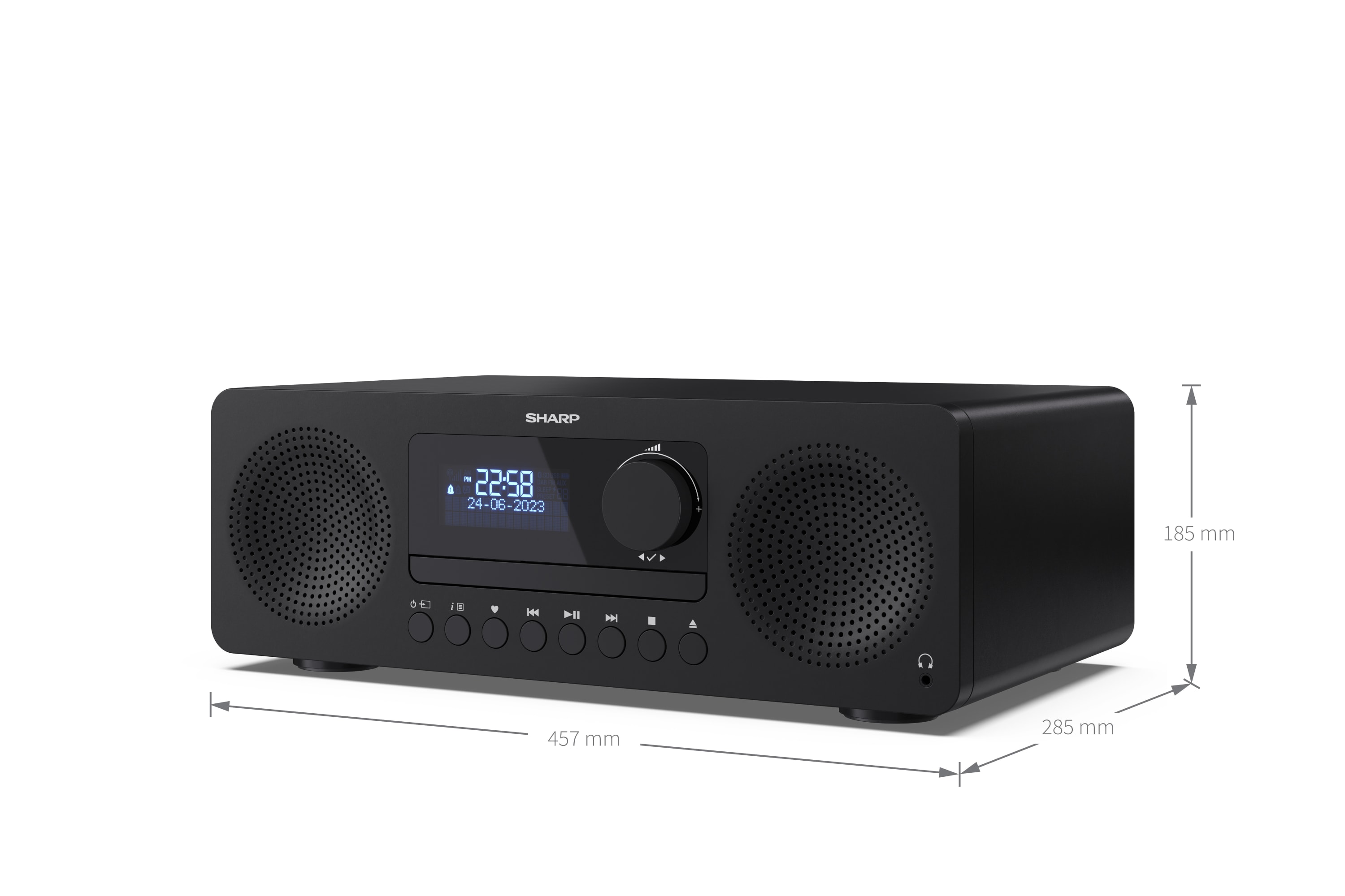 TOKYO SISTEMA HI-FI TUDO-EM-UM DAB+ - XL-B720D(BK)