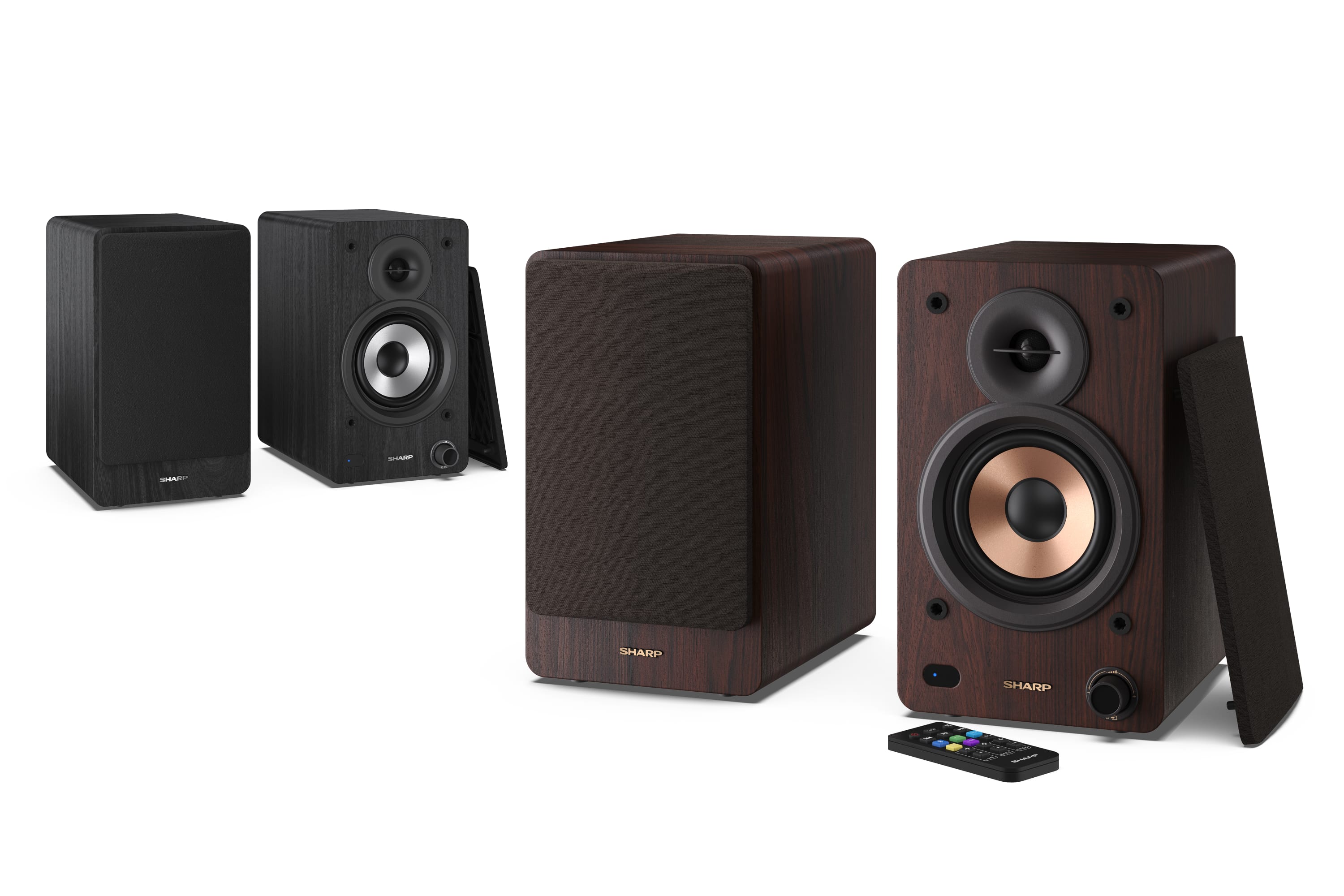 BOOKSHELF SPEAKERS - BROWN - CP-SS30(BR)