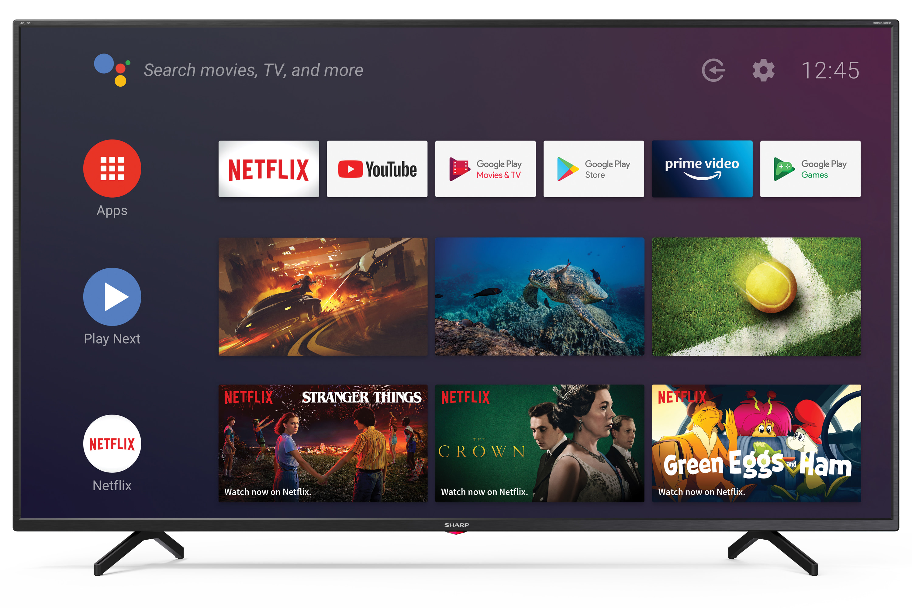 Android-TV, 4K UHD - 65" 4K ULTRA HD ANDROID TV™