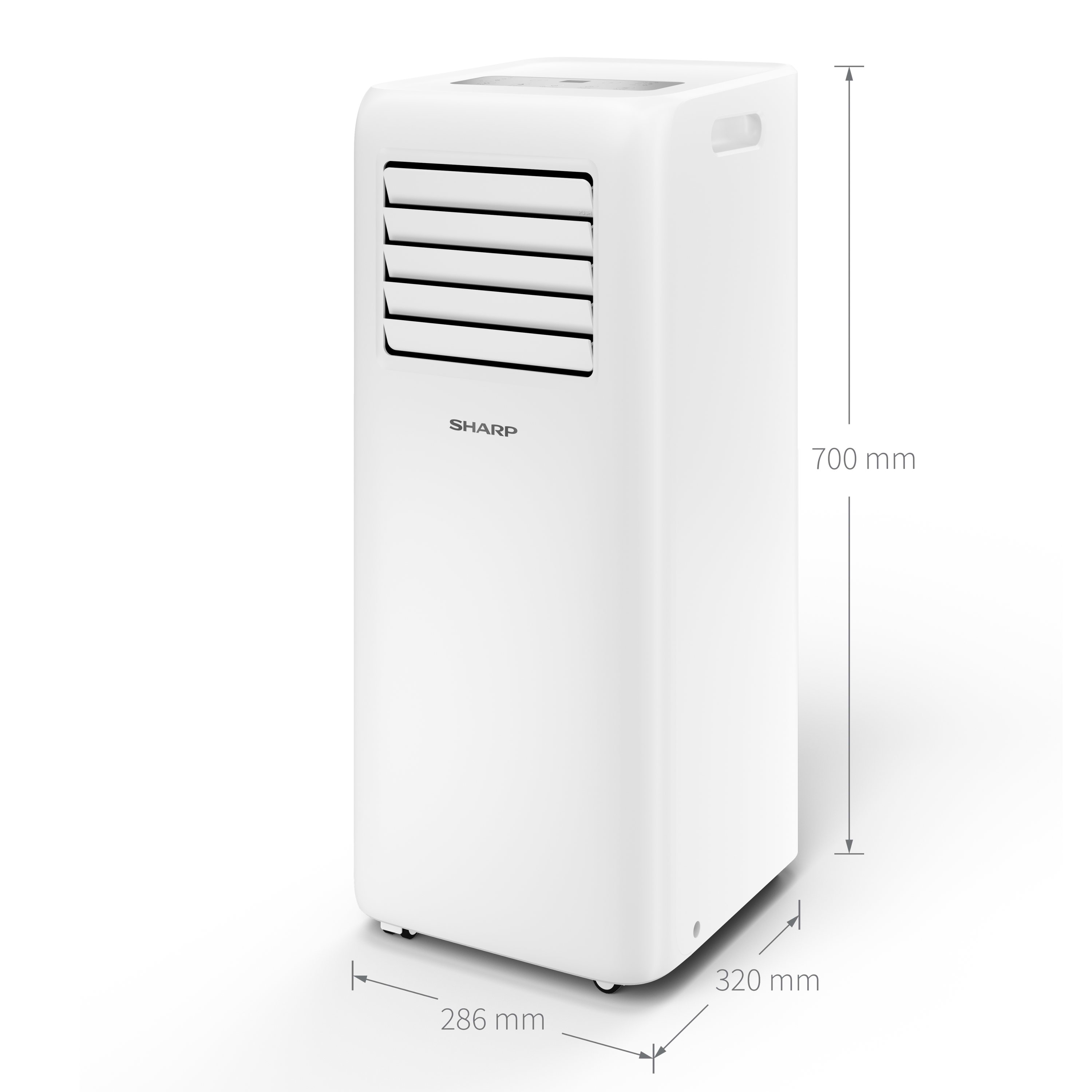 Draagbare airconditioner 9000 BTU - UL-C09EA-W