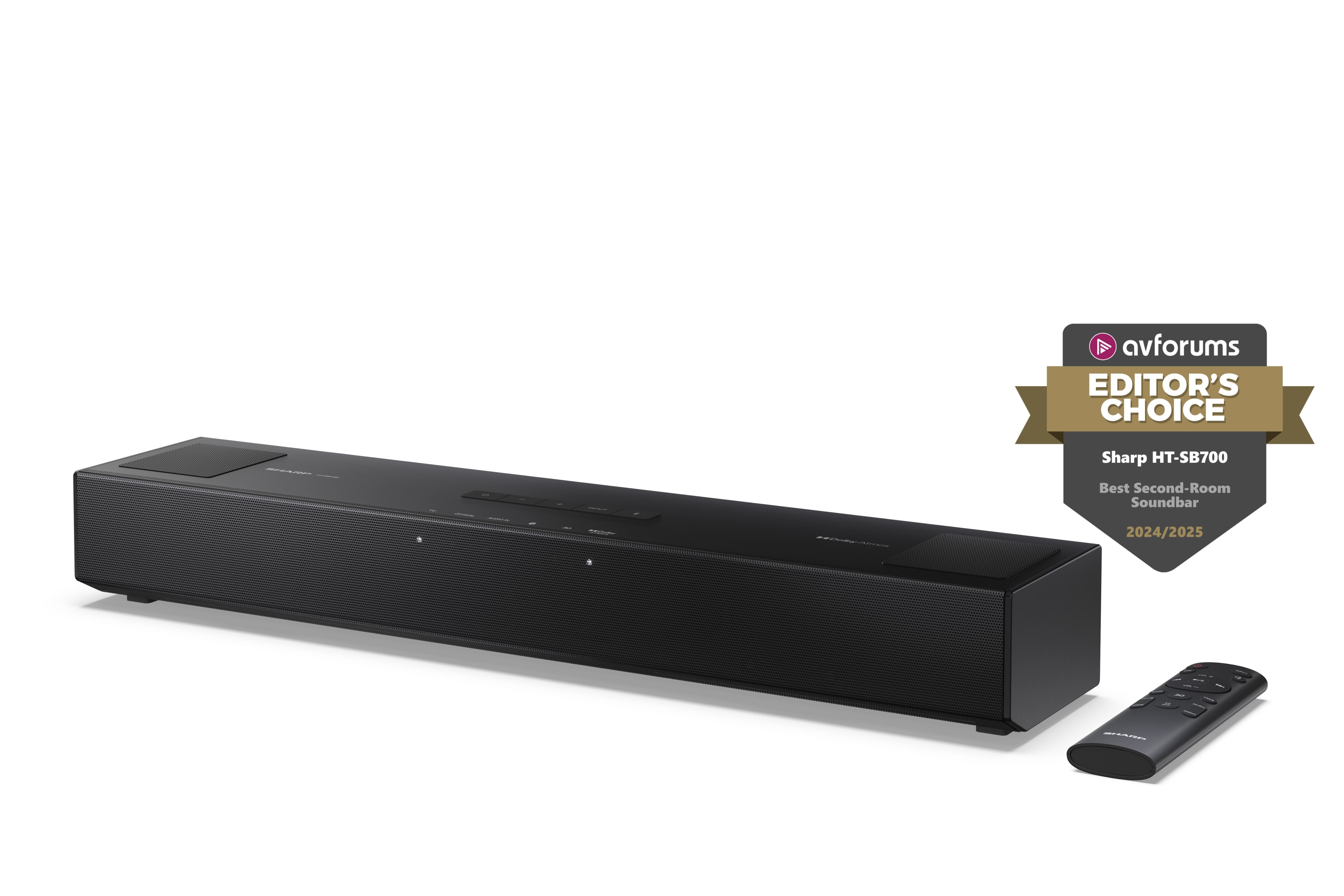 2.0.2 Compact Dolby Atmos® Soundbar | HT-SB700 - Sharp Europe 2.0.2 Compact Dolby Atmos® Soundbar | HT-SB700 - Sharp Europe