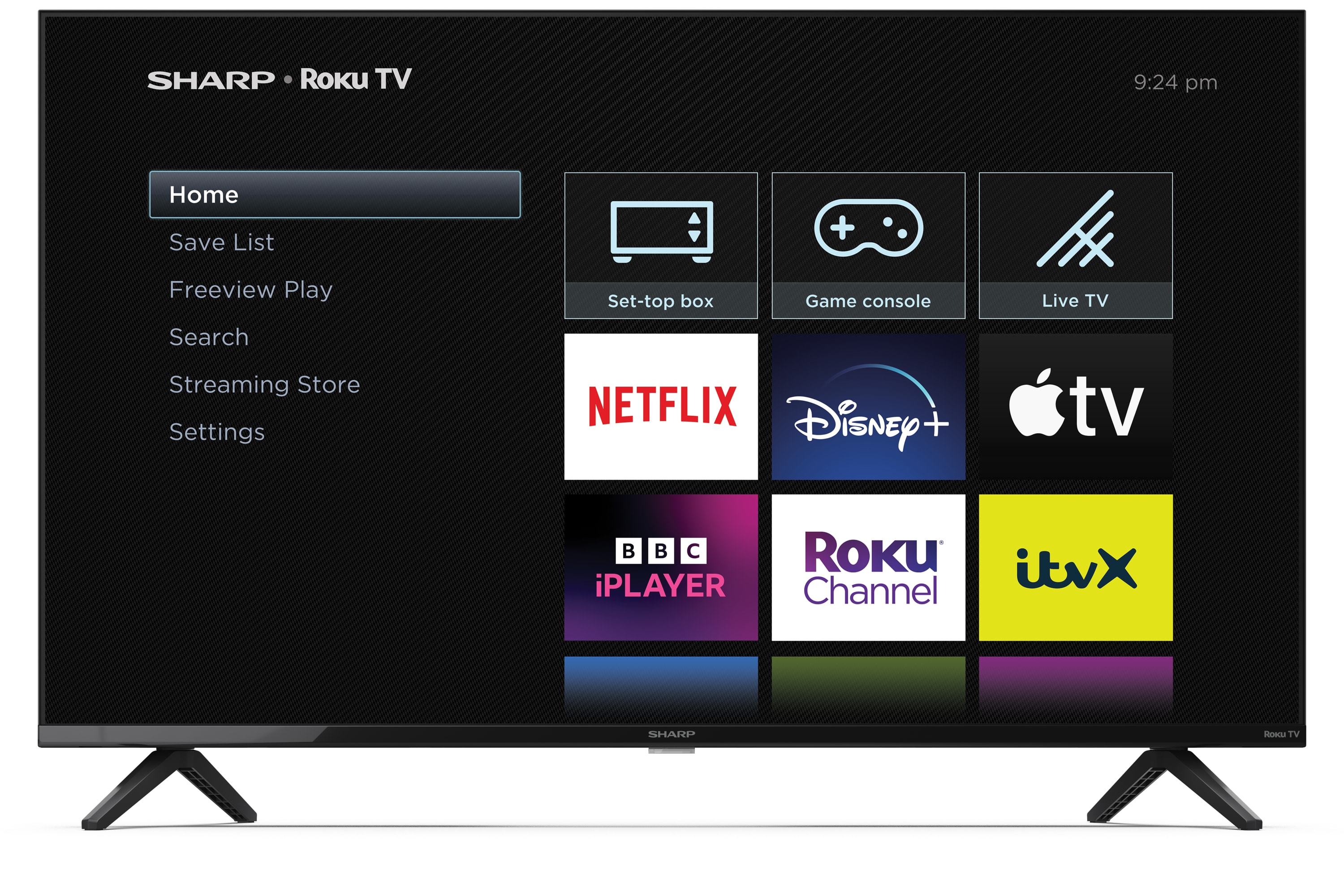 Roku TV HD/Full HD - 43" FULL HD SHARP ROKU TV