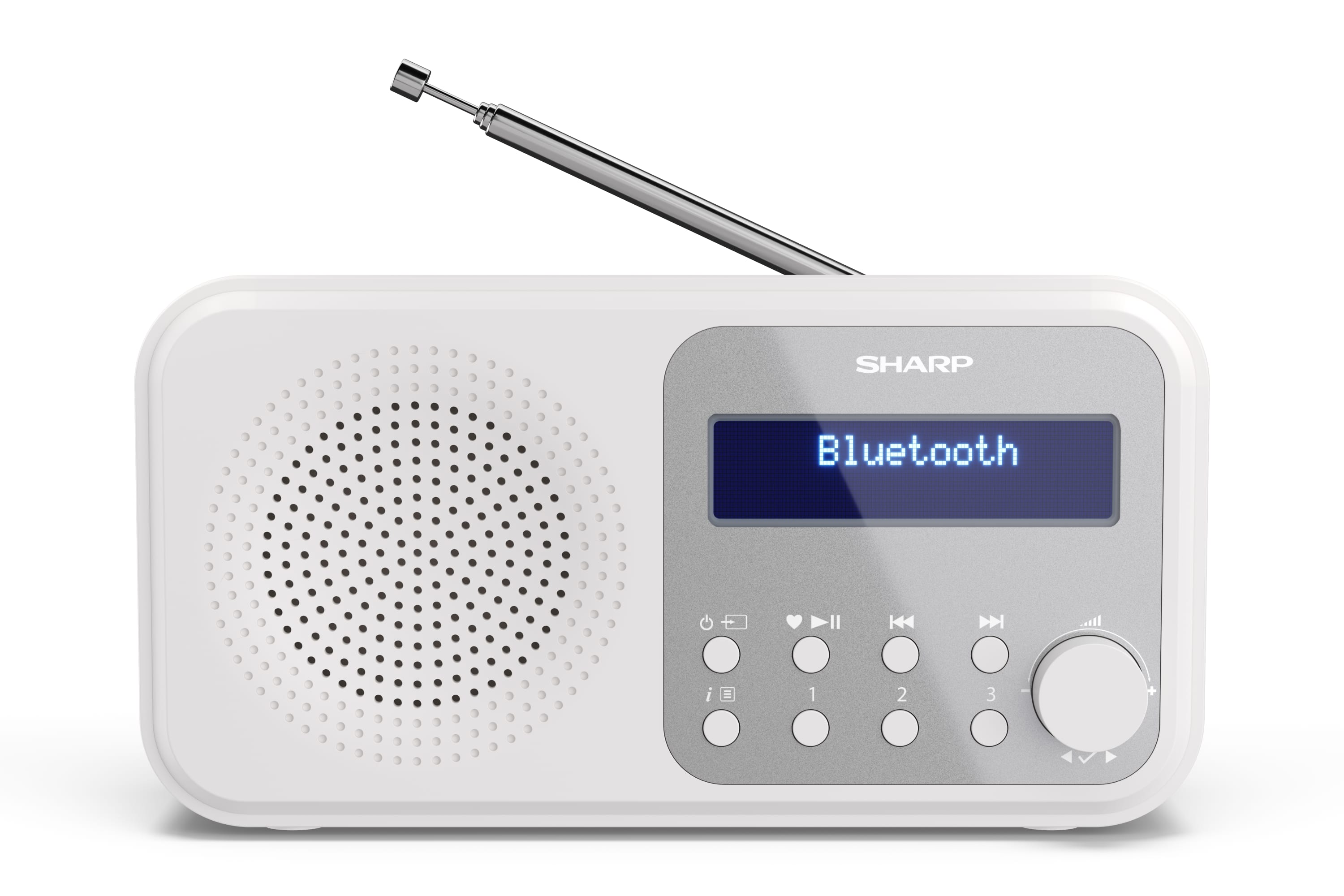 TOKYO PORTABLE DIGITAL RADIO - SNOWY WHITE - DR-P420(WH)