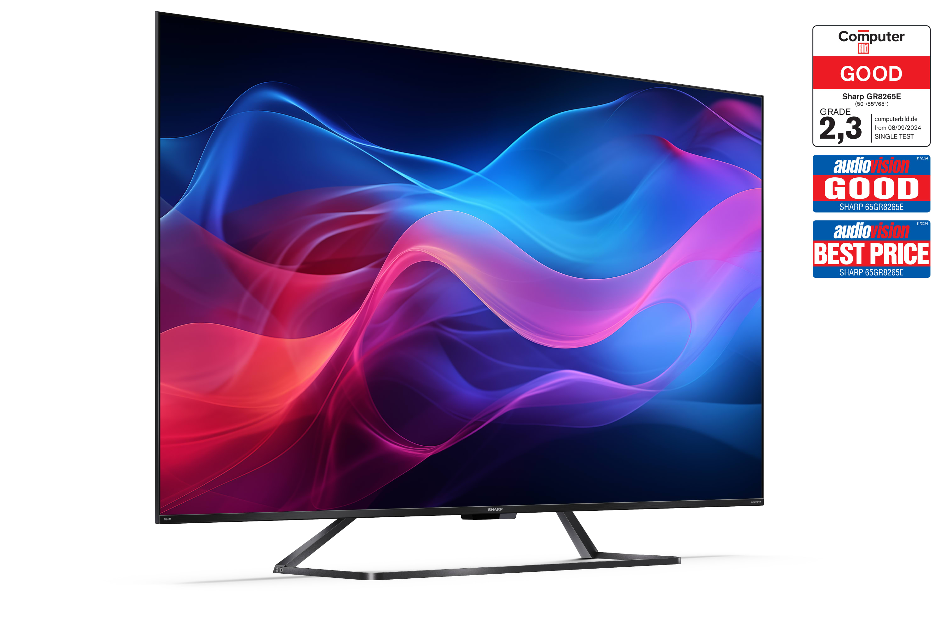 【大特価!!】 4K 65” Ultra 65GR8265E | TV™ Google SHARP QLED 144Hz HD テレビ