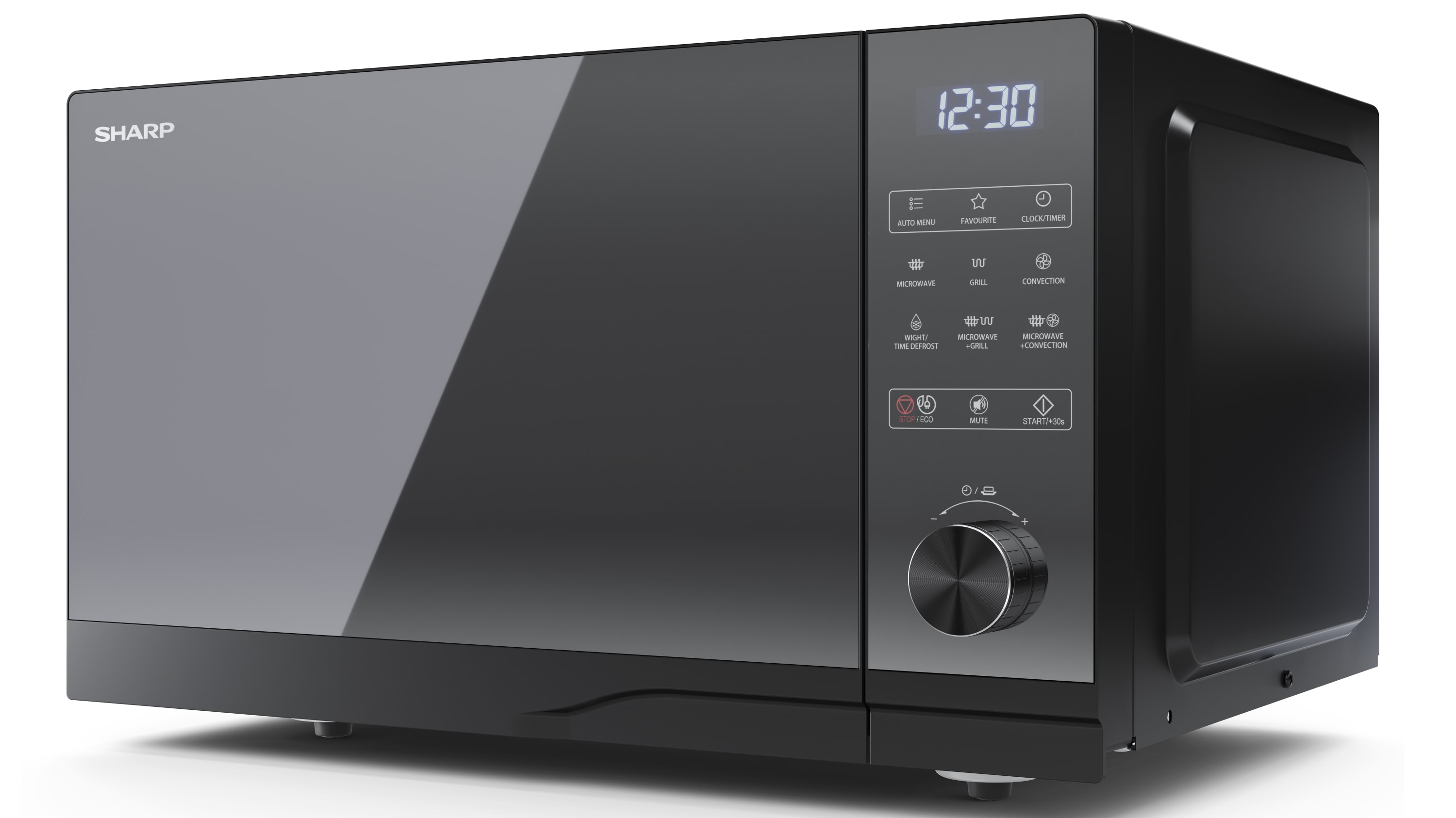 25 Litre Microwave Oven with Grill and Convection - YC-GC52BE-B