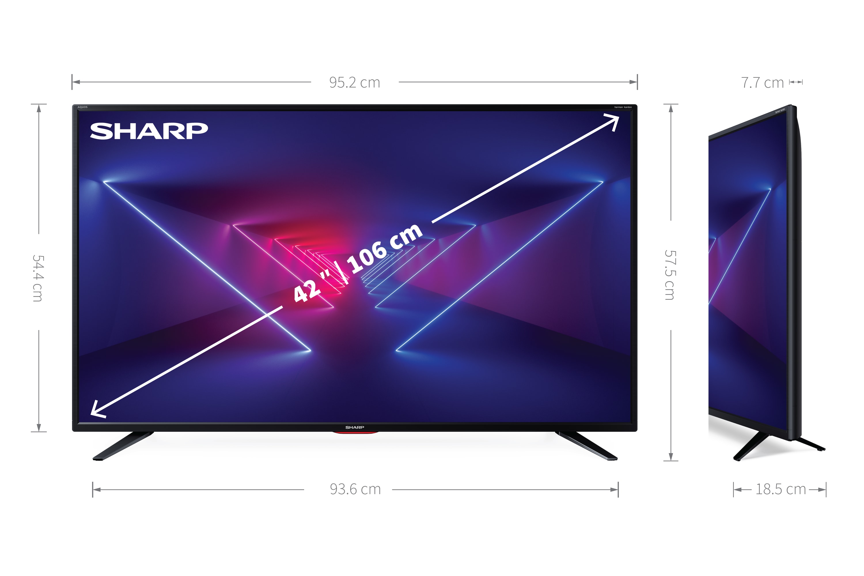 Smart-TV, 4K UHD - 42" 4K ULTRA HD SMART TV