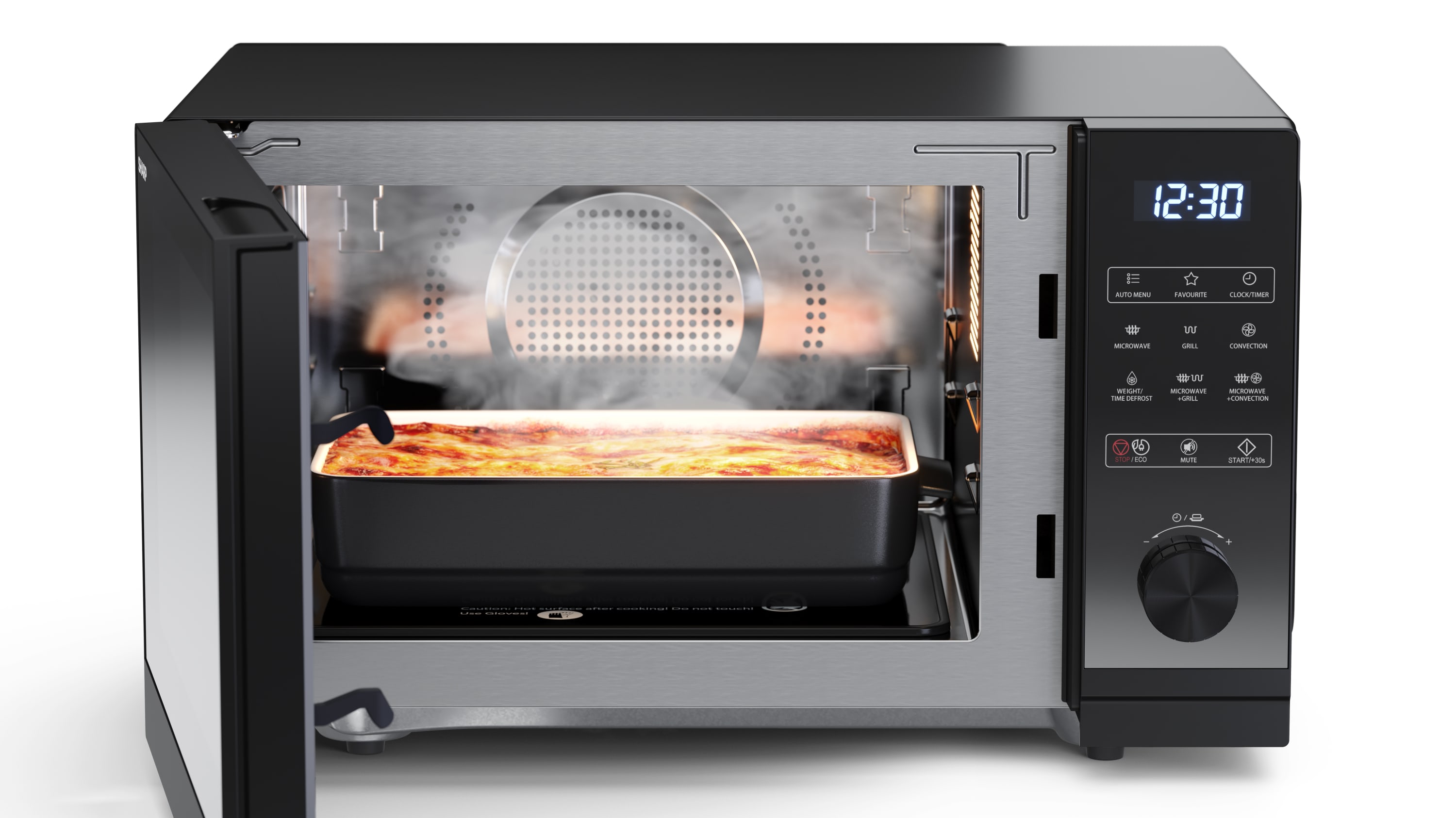 25 Litre Microwave Oven with Grill and Convection - YC-GC52FE-B