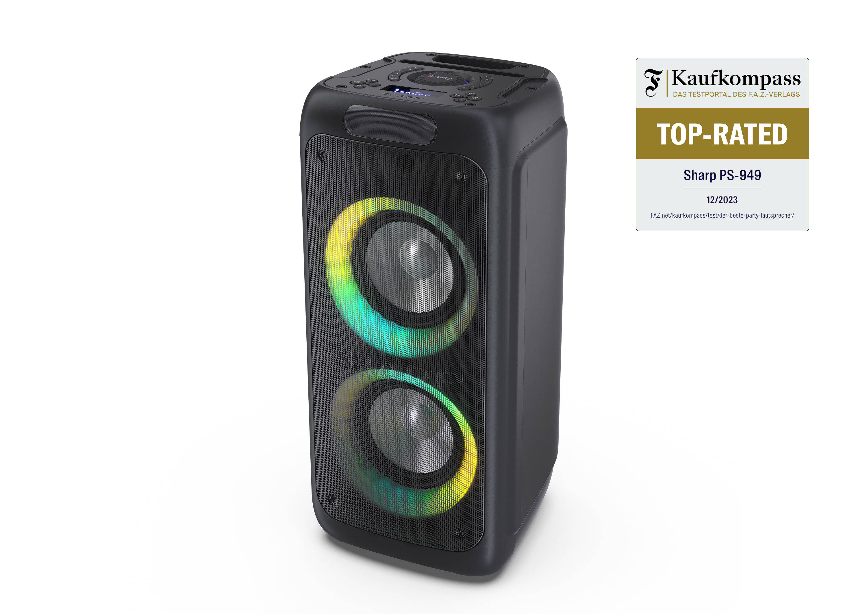 XPARTY STREET BEAT: PARTY SPEAKER | PS-949 - Sharp Europe