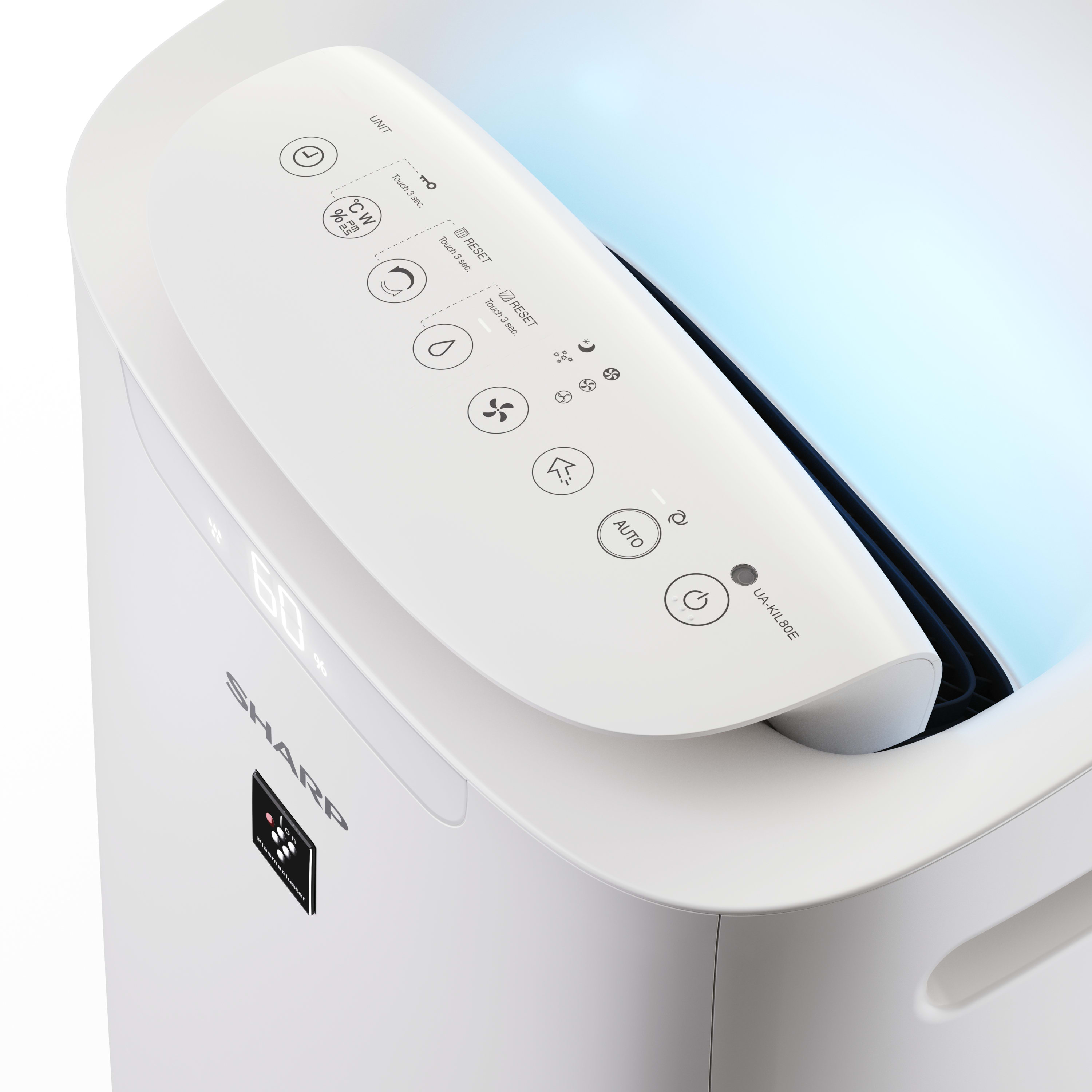 Purificateur d'air avec fonction humidifiante - UA-KIL80E-W