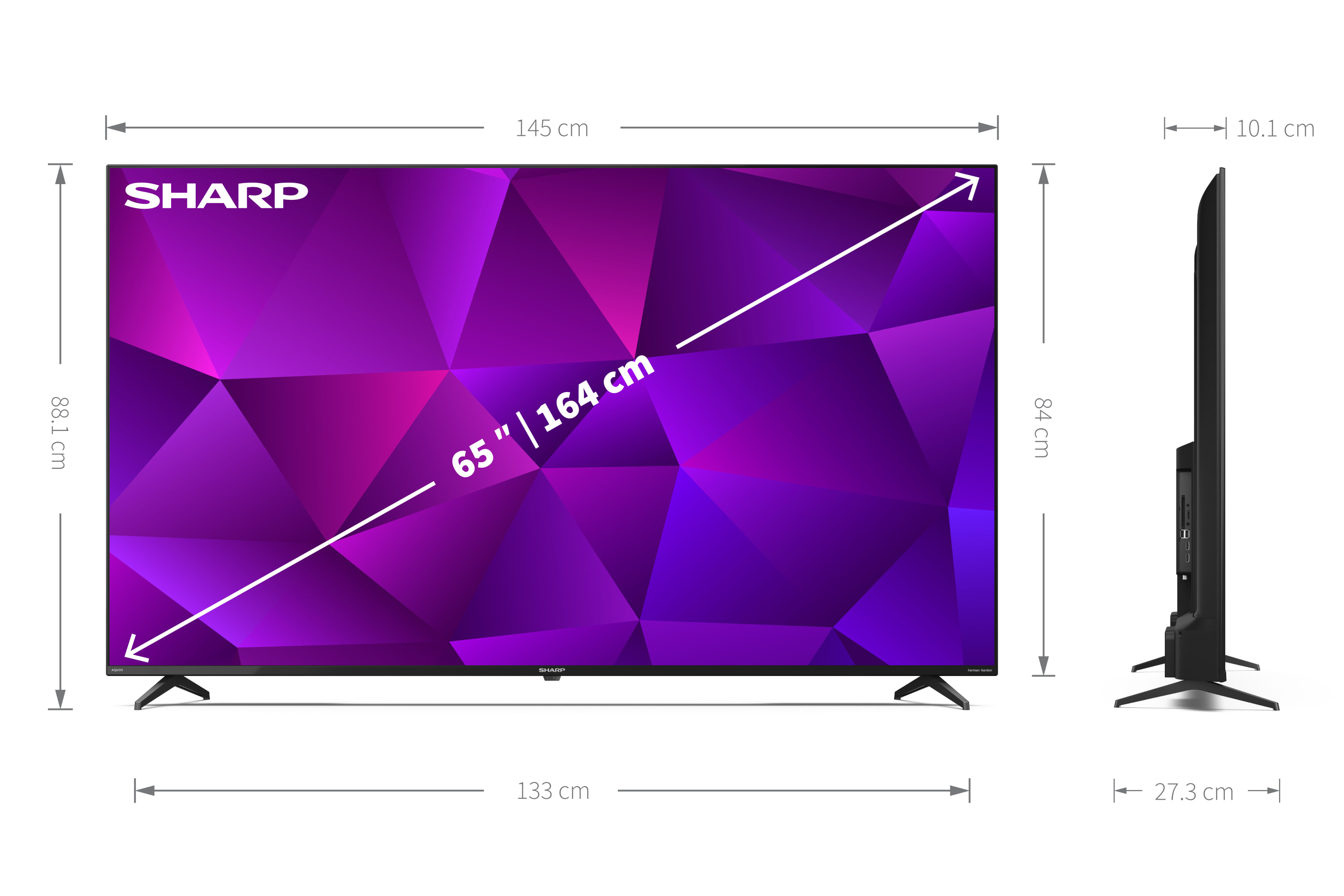Android-TV, 4K UHD - 65" 4K ULTRA HD ANDROID TV™