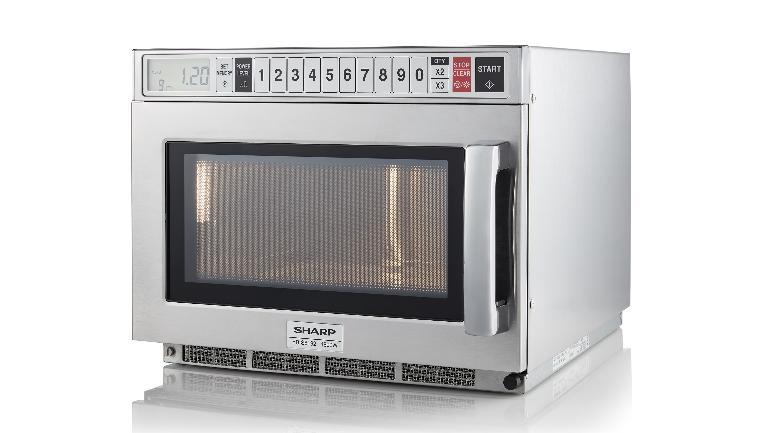 19L Professional Inverter Microwave Oven - 