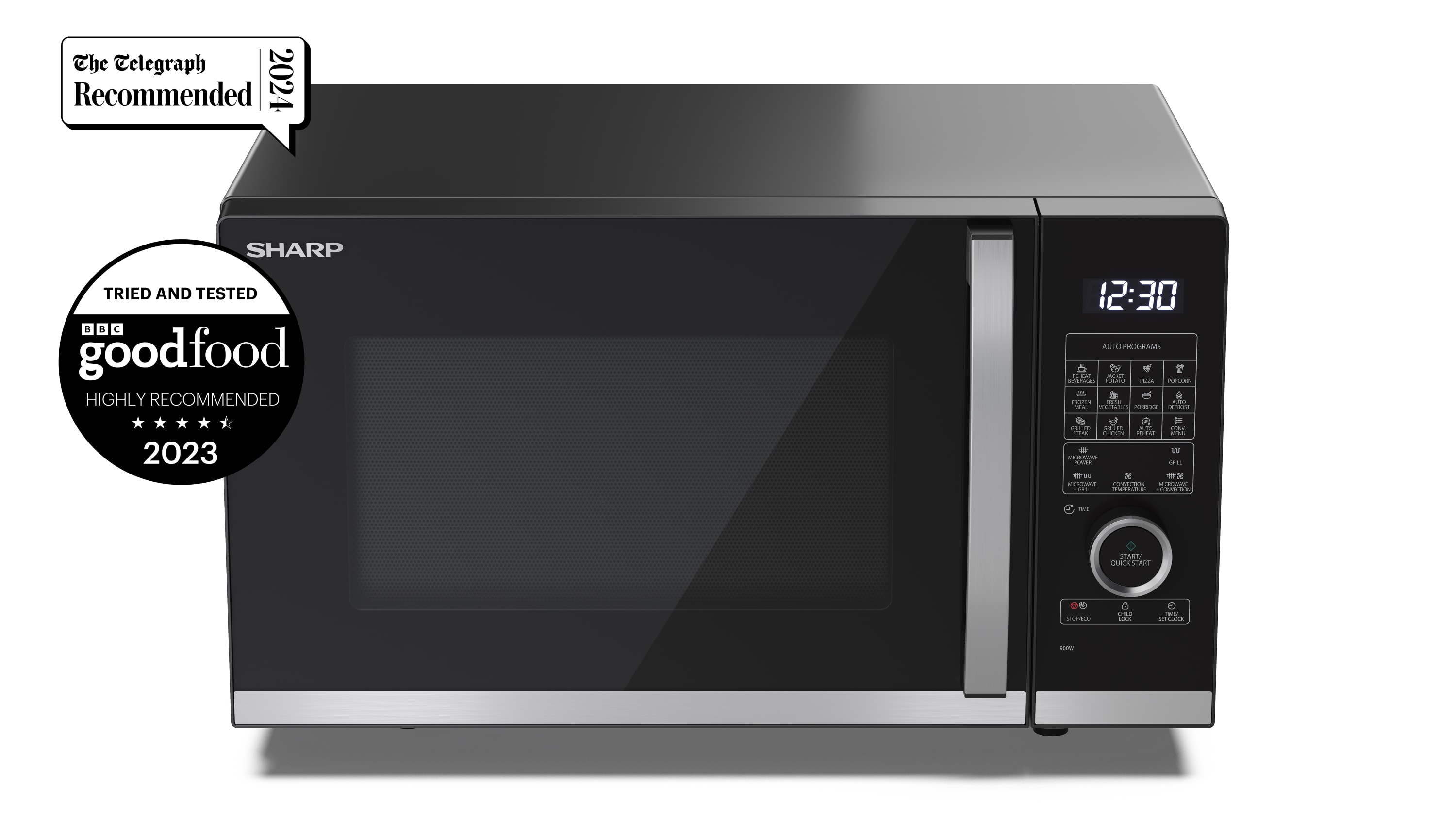 25 Litre Microwave Oven with Convection and Grill - YC-QC254AU-B