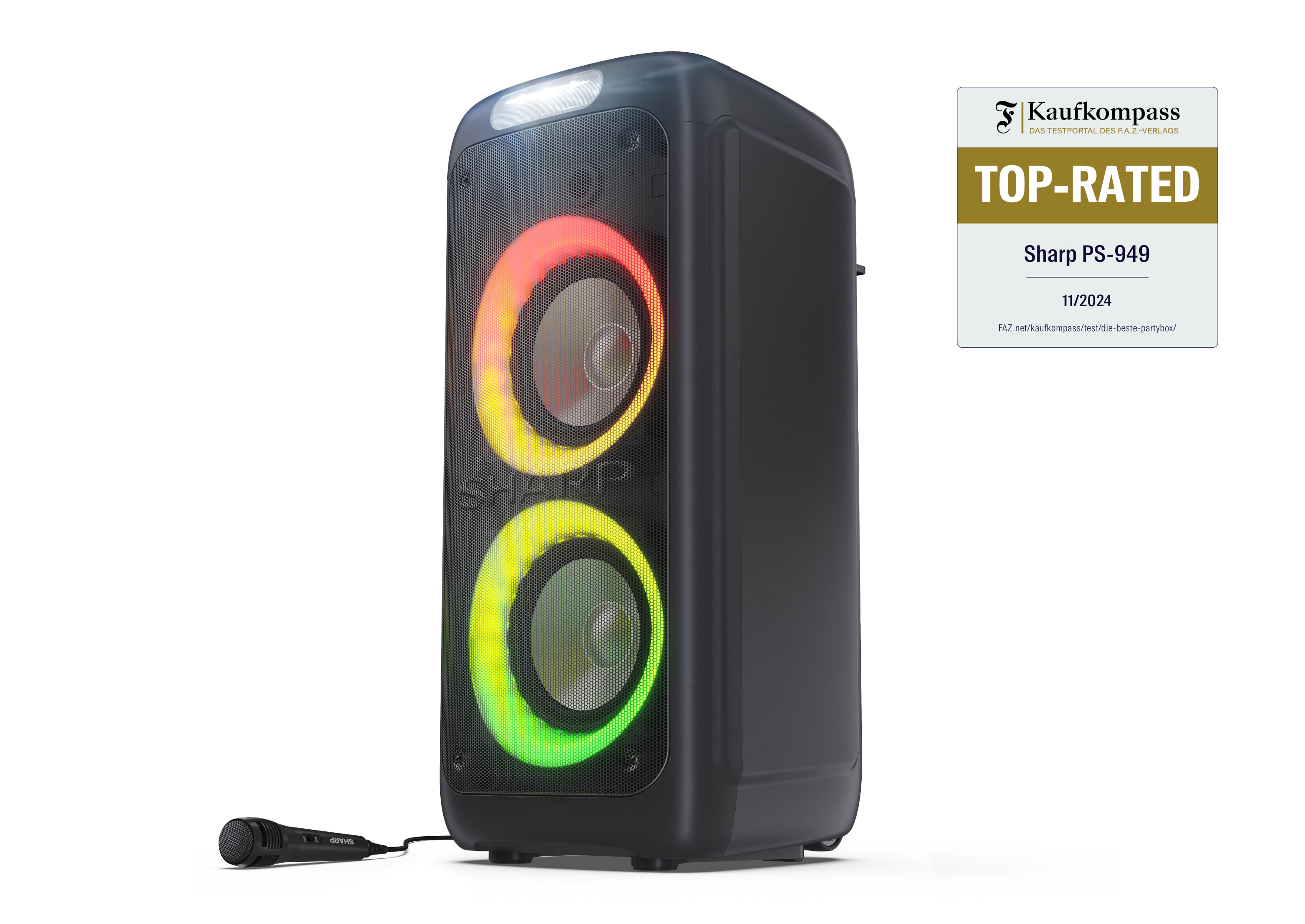 XParty® STREET BEAT: Party Speaker | PS-949 - Sharp Europe XParty® STREET BEAT: Party Speaker | PS-949 - Sharp Europe