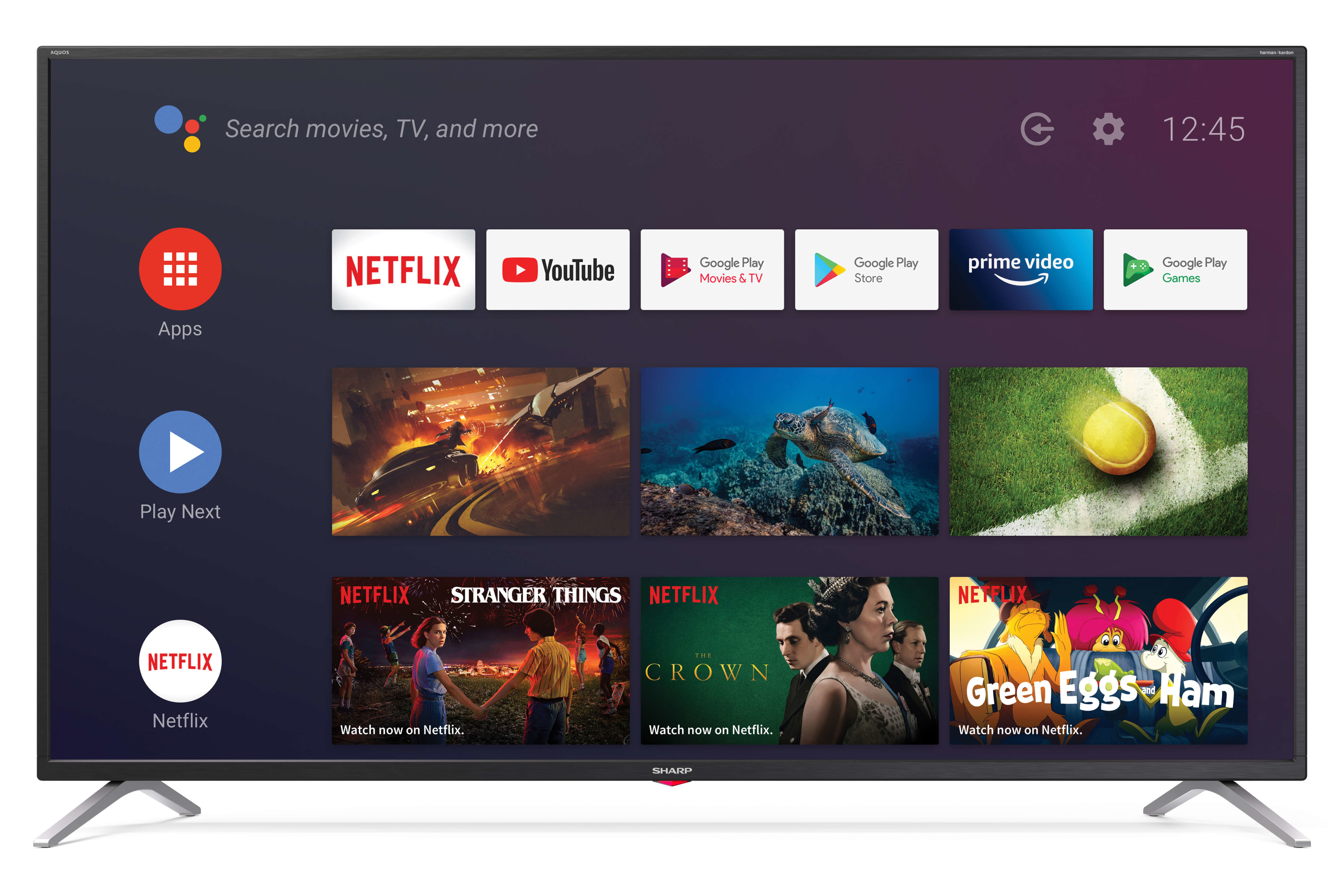 Android TV 4K UHD - 55" ANDROID TV™ ULTRA HD 4K