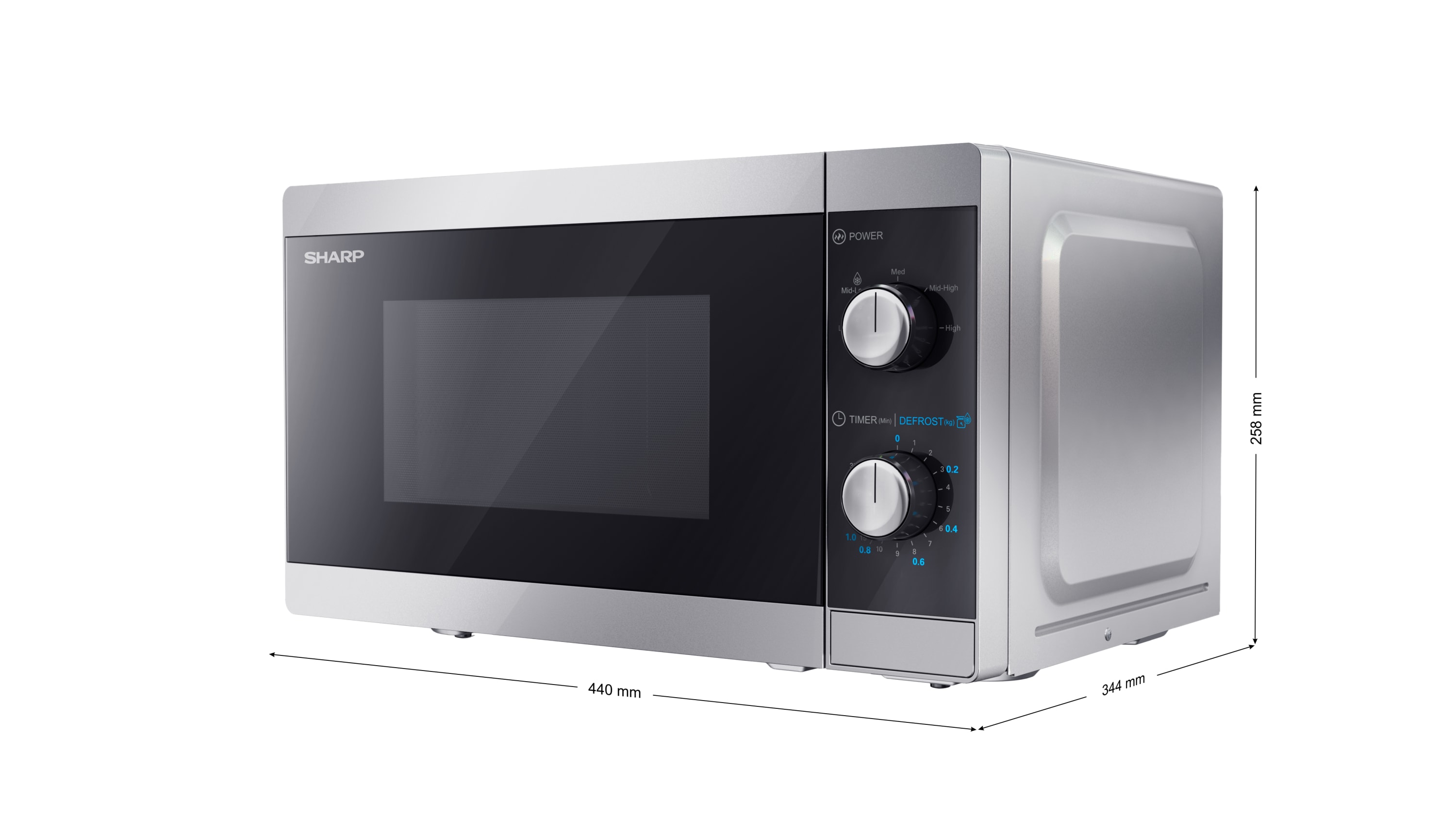 Forno micro-ondas de 20 litros - YC-MS01E-S