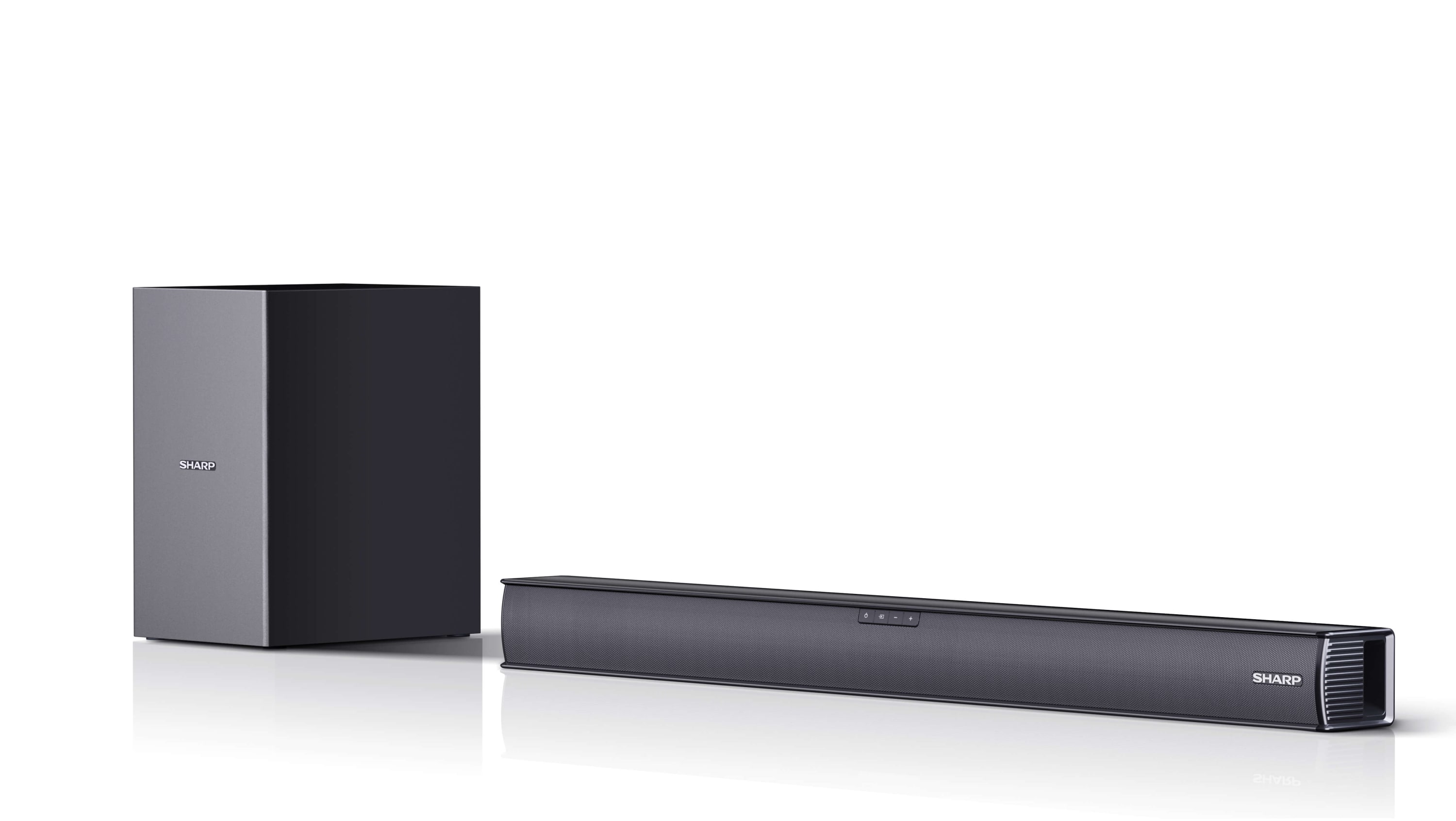 PŁASKI SOUNDBAR 2.1 Z BEZPRZEWODOWYM SUBWOOFEREM - HT-SBW182