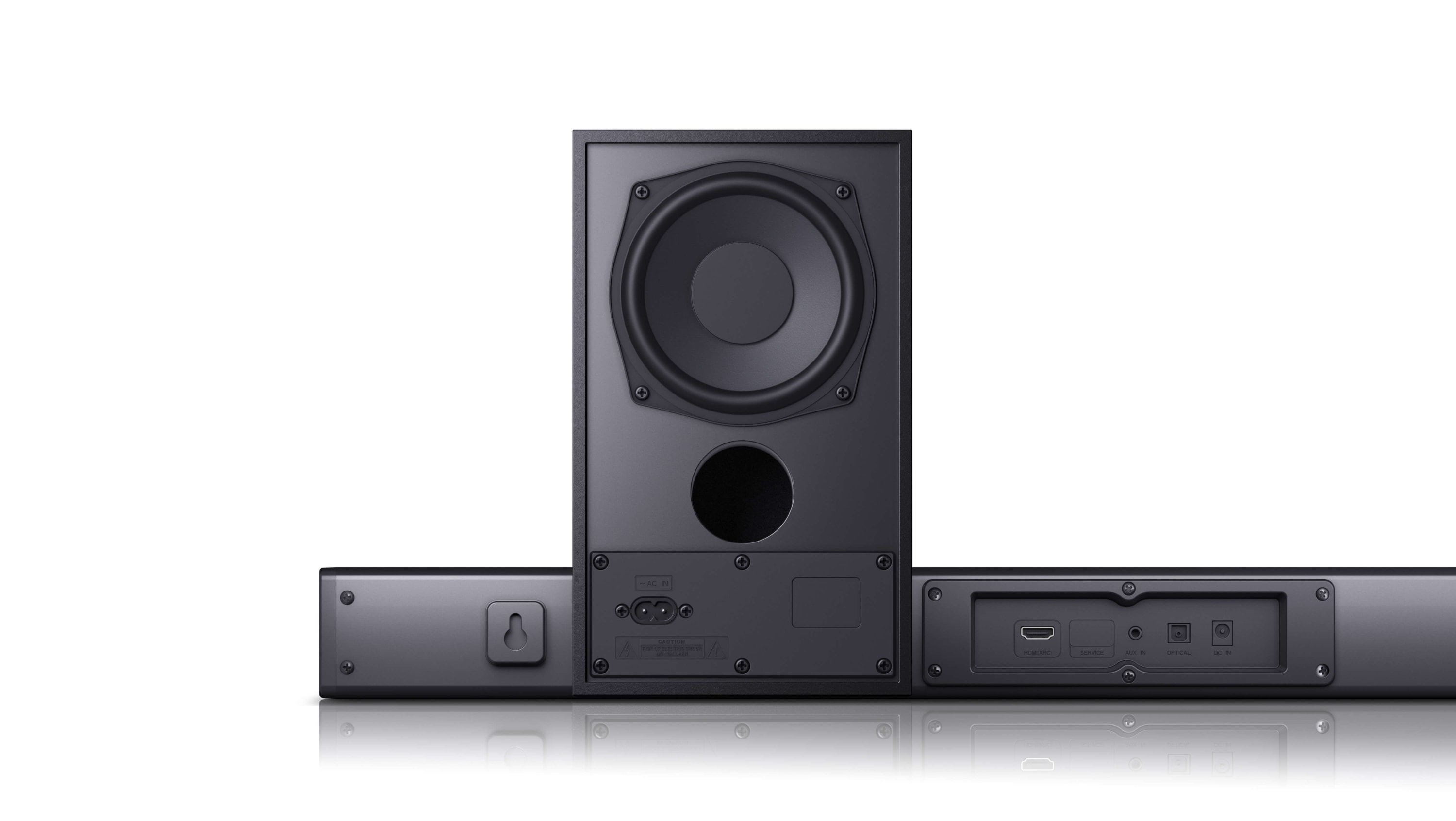 SISTEMA DE BARRA DE SONIDO 2.1 SLIM CON SUBWOOFER INALÁMBRICO - HT-SBW182