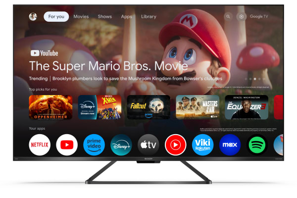 期間限定 セール - 売れ筋ランキングをチェック Google SHARP QLED 144Hz HD Ultra 4K 50” TV™ 50GR8265E | 液晶テレビ