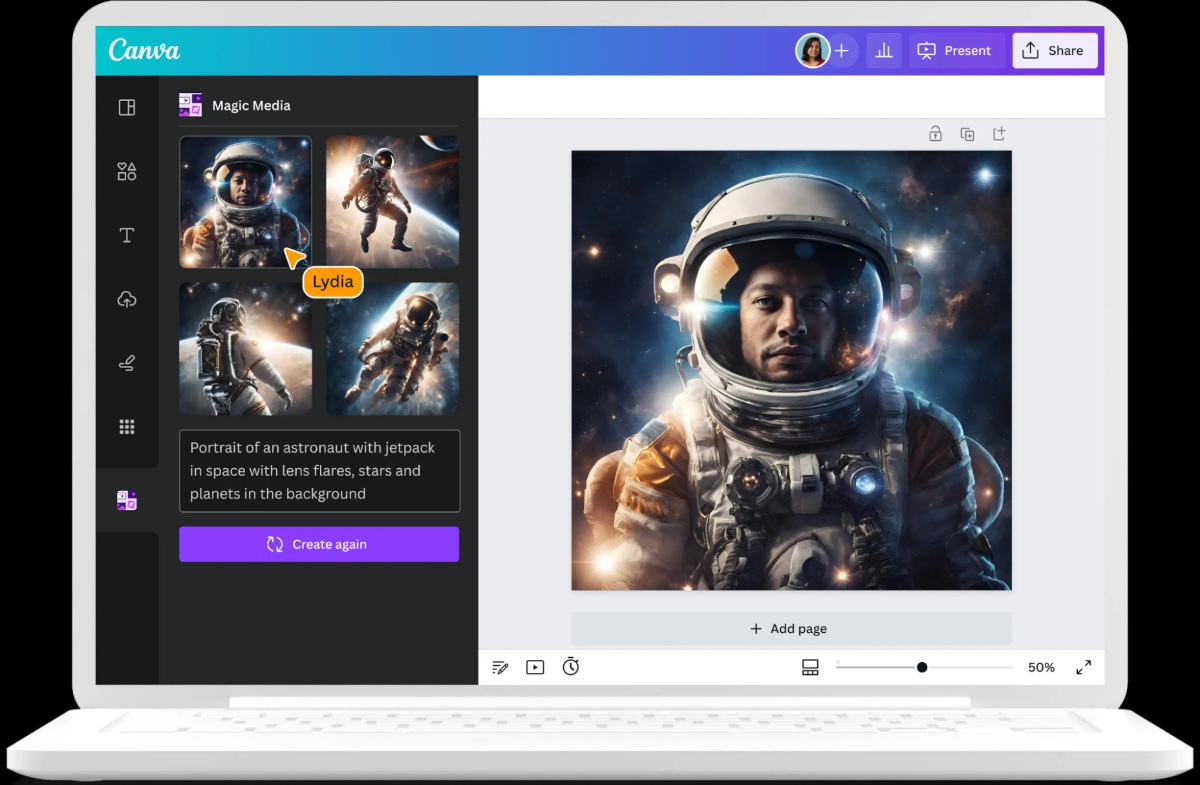 Canva AI for Graphic Design and Social Media Content