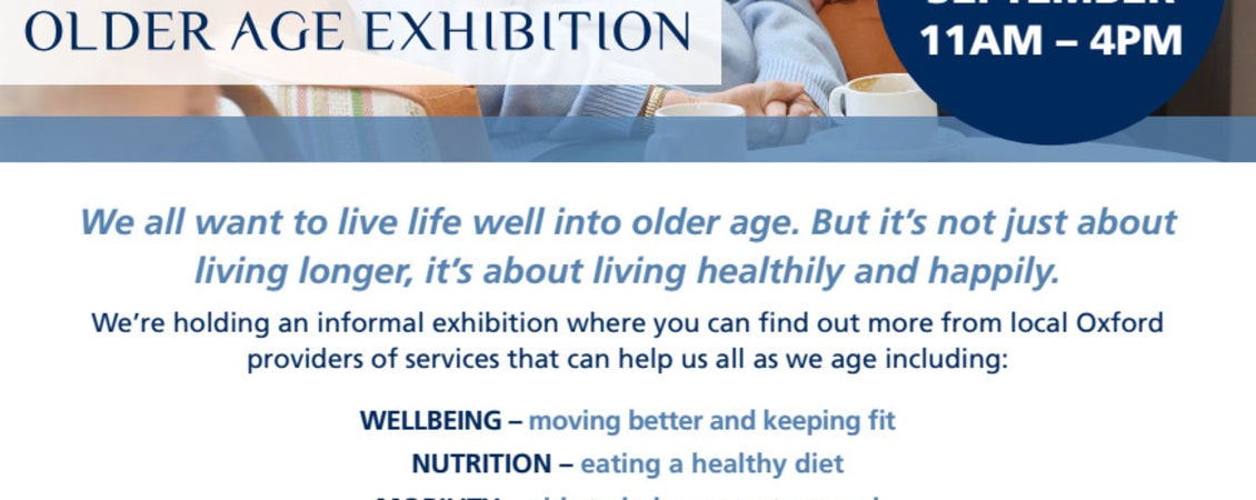 Shaw Gibbs support Fairfield Residential's Living Well in Older Age exhibition - 28 September 2019 - news article image