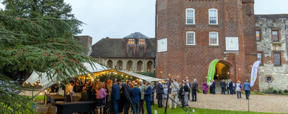 Shaw Gibbs celebrate the rebrand of Wise & Co at Farnham Castle - news article image