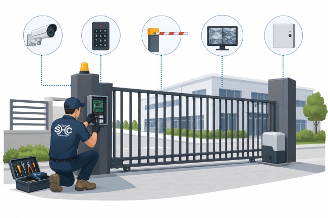 Integrated Gate & Access Control Installation