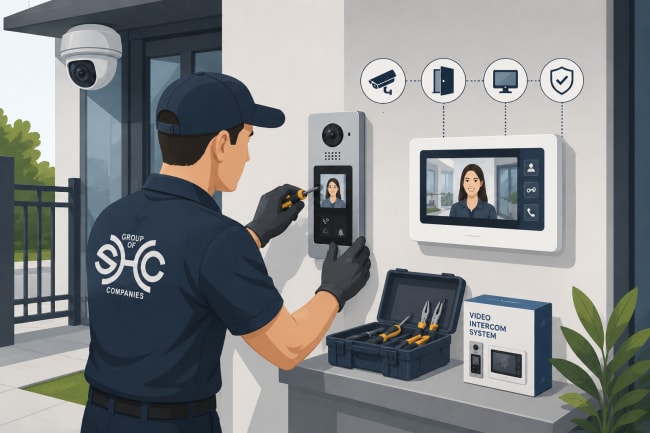 Professional Video Intercom Installation