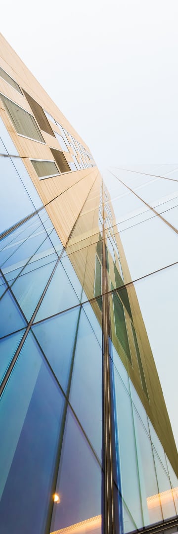 Building looking up