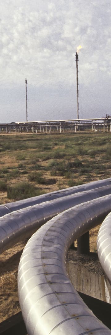 Natural gas pipelines, Energy industry