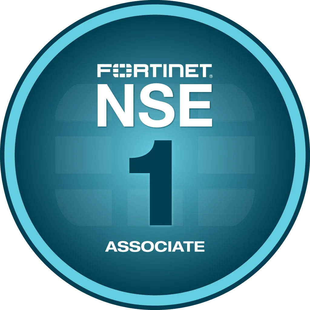 Fortinet's Network Security Expert Digital Badge