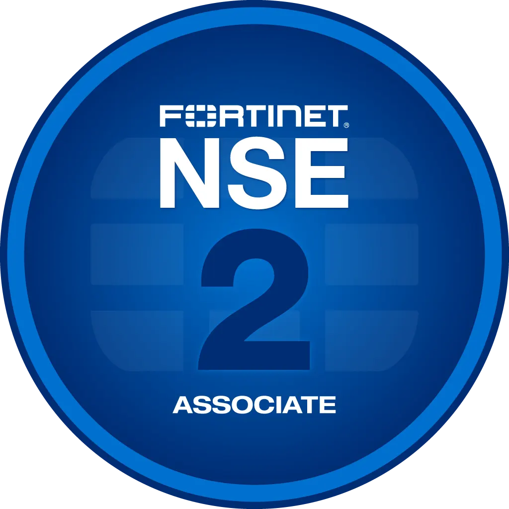 Fortinet's Network Security Expert Digital Badge