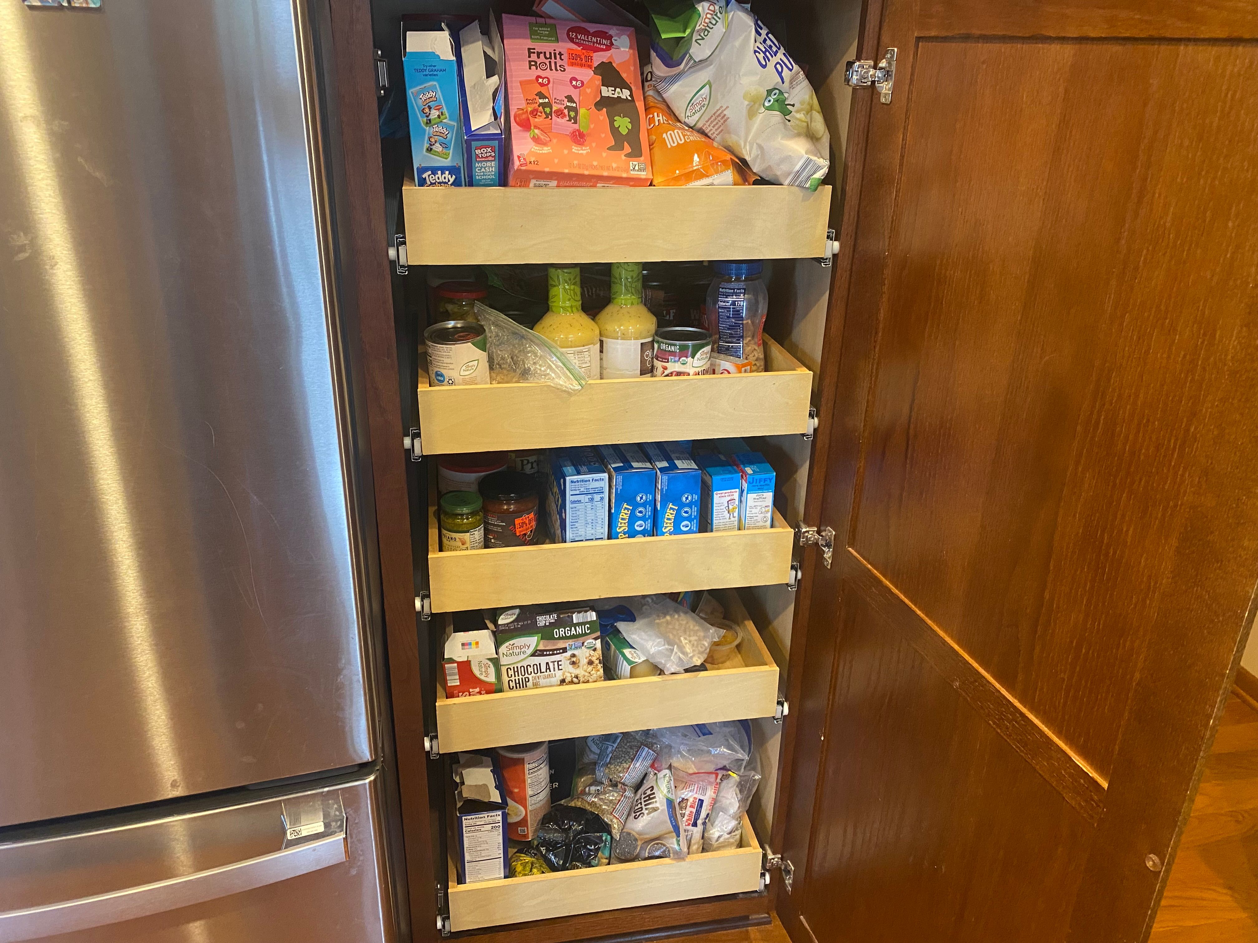 Pantry Pull Out Shelves - Kitchen - Atlanta - by ShelfGenie National