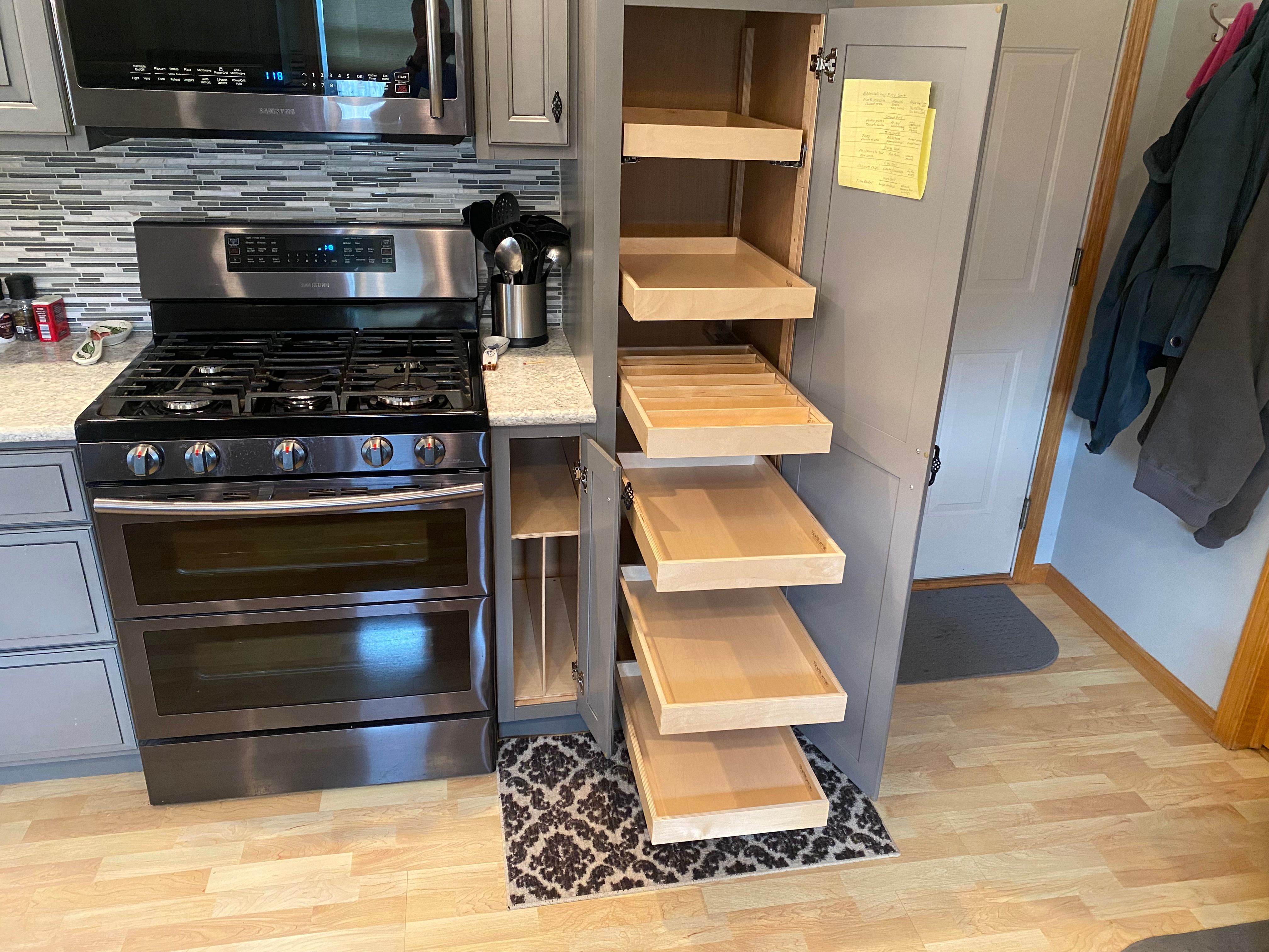 Pantry Pull Out Shelves - Kitchen - Atlanta - by ShelfGenie National