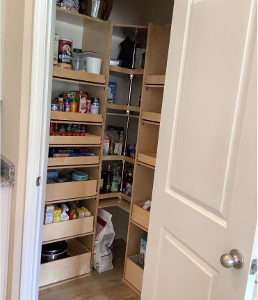 Pantry Shelves, Custom Pantry Shelving by ShelfGenie